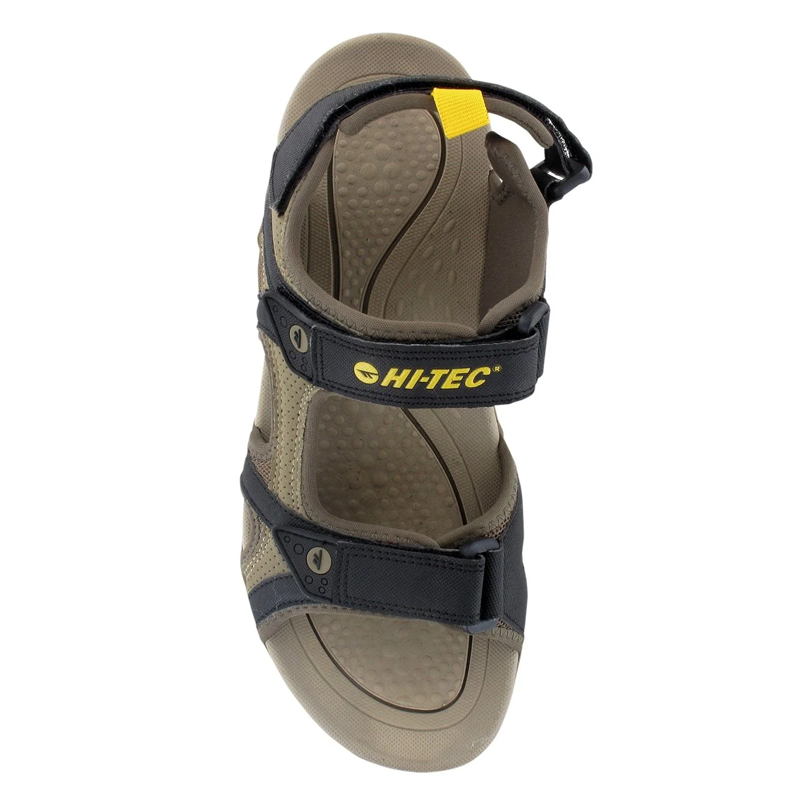 Hi-Tec Mens Crater Sandal Dark Taupe/Light Taupe - Image 4