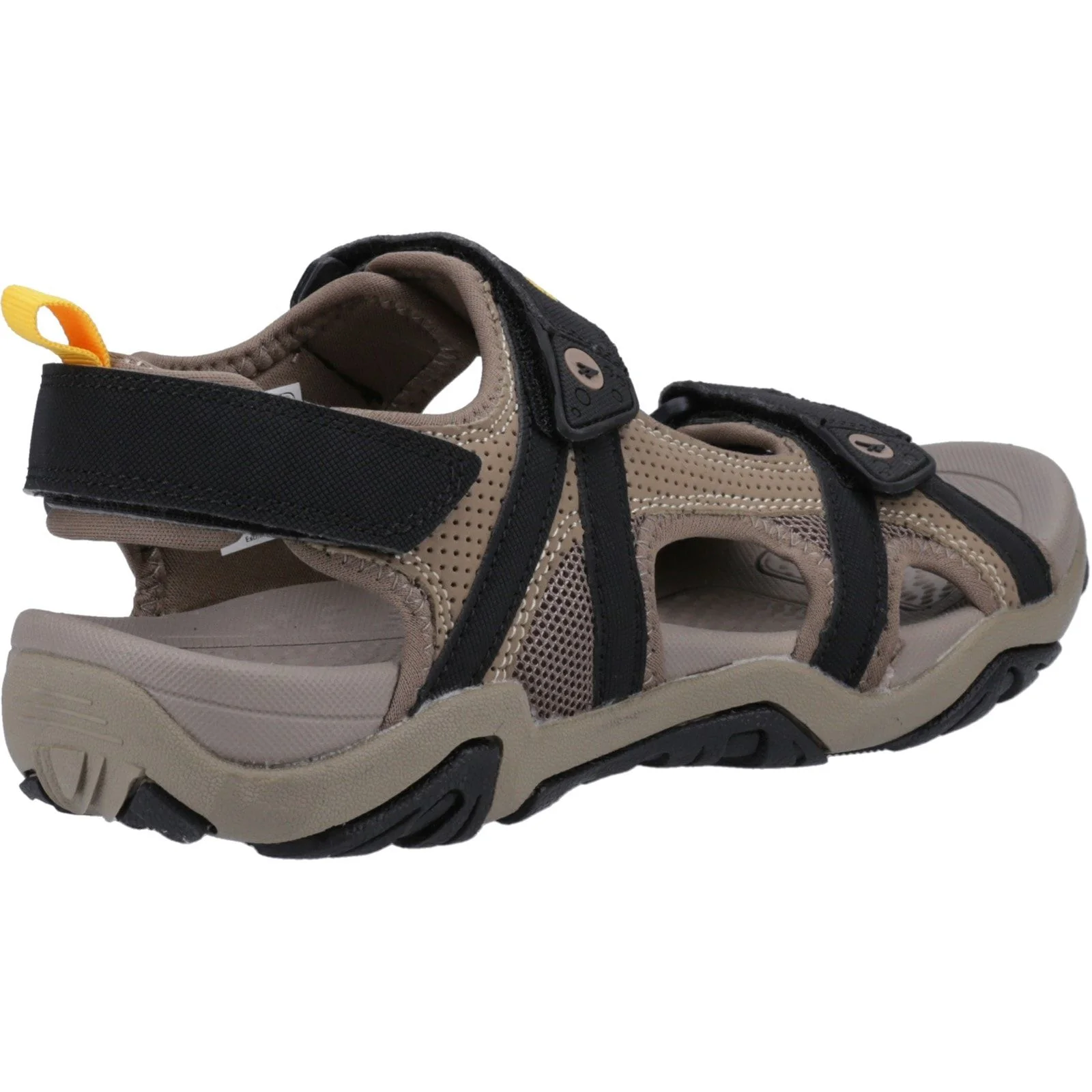 Hi-Tec Mens Crater Sandal Dark Taupe/Light Taupe - Image 5