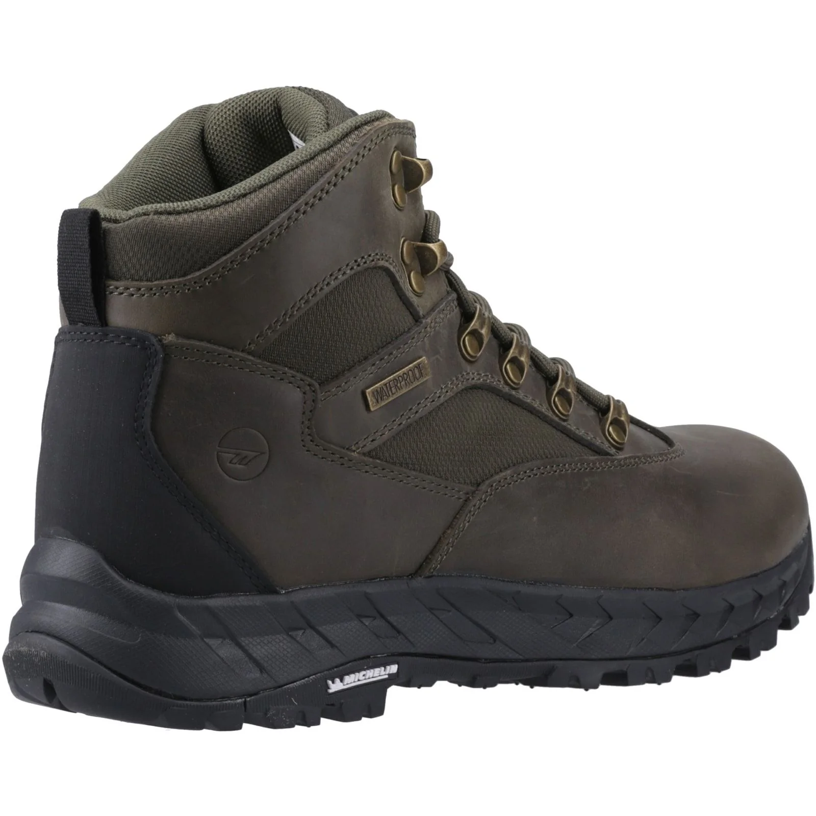 Hi-Tec Mens Euro Trail Boots Khaki - Image 6
