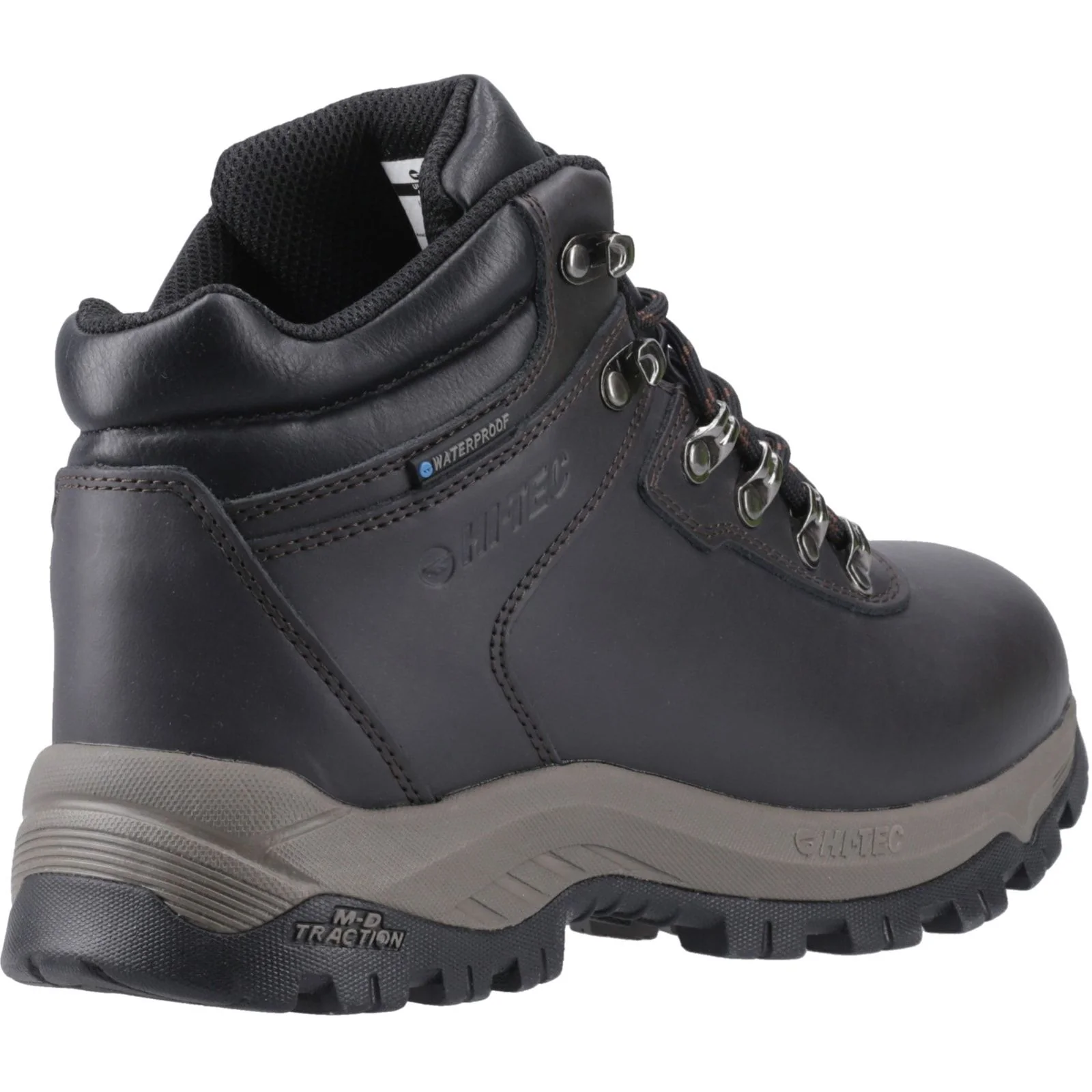 Hi-Tec Mens Eurotrek Lite Waterproof Walking Boots Dark Chocolate - Image 6