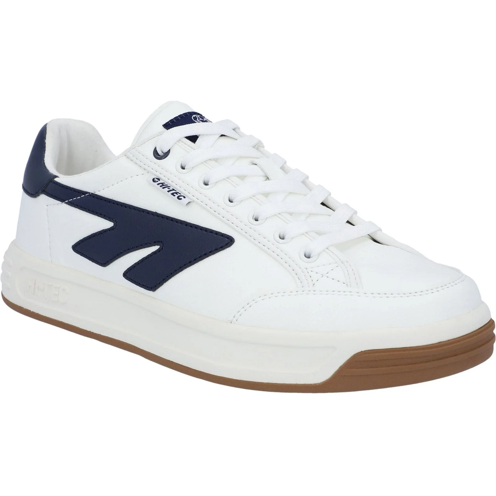 Hi-Tec Mens Freedom Trainers White/Navy - Image 6