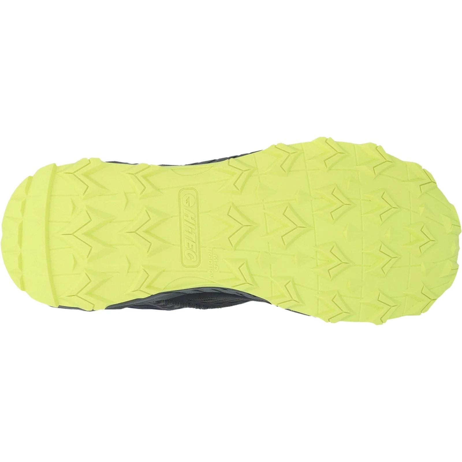 Hi-Tec Mens Fuse Trail Mid WP Trainers Black/Olive - Image 3