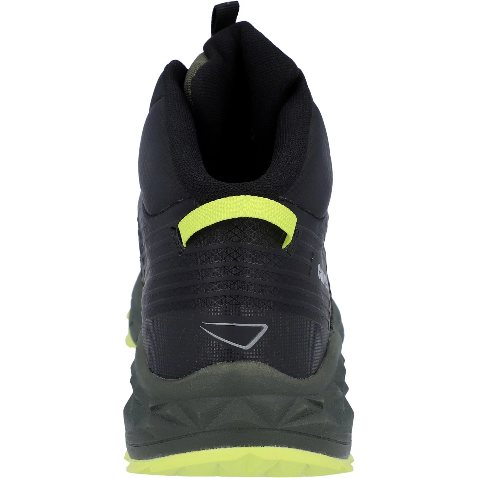 Hi-Tec Mens Fuse Trail Mid WP Trainers Black/Olive - Image 5