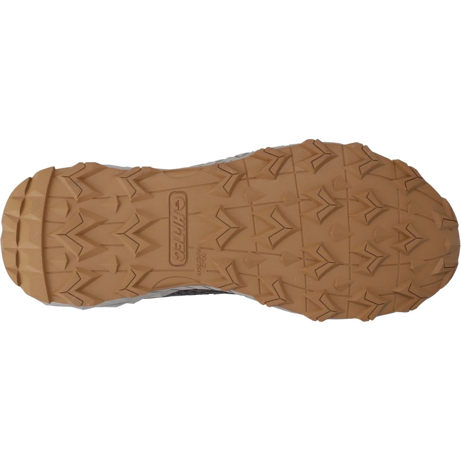 Hi-Tec Mens Fuse Trek Hiking Shoes Chocolate Brown/Timber Wolf - Image 3