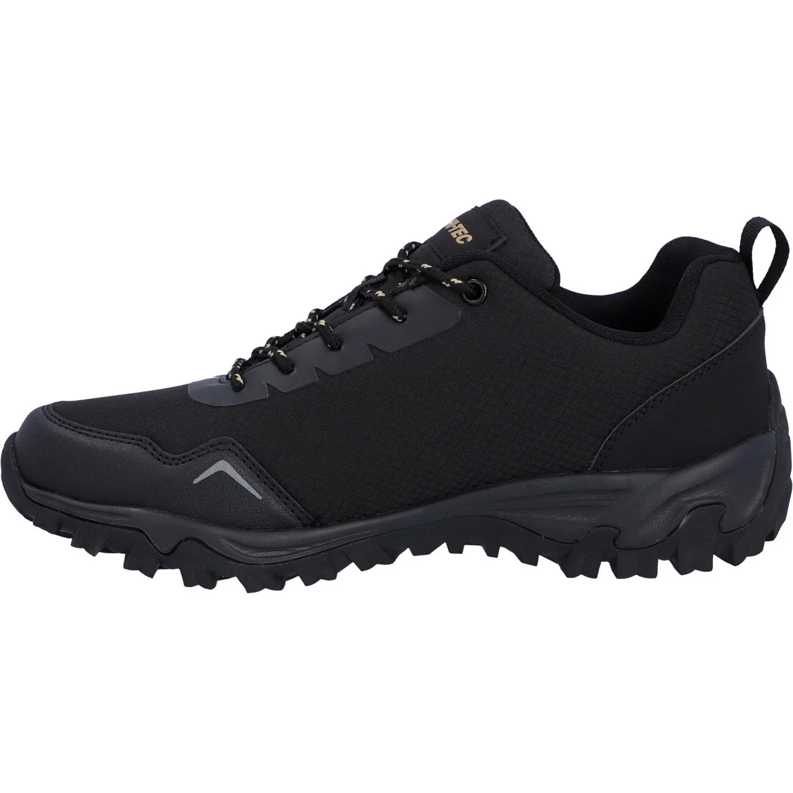 Hi-Tec Mens JAGUAR SPORT WP Trail Shoe Black/Dune - Image 2
