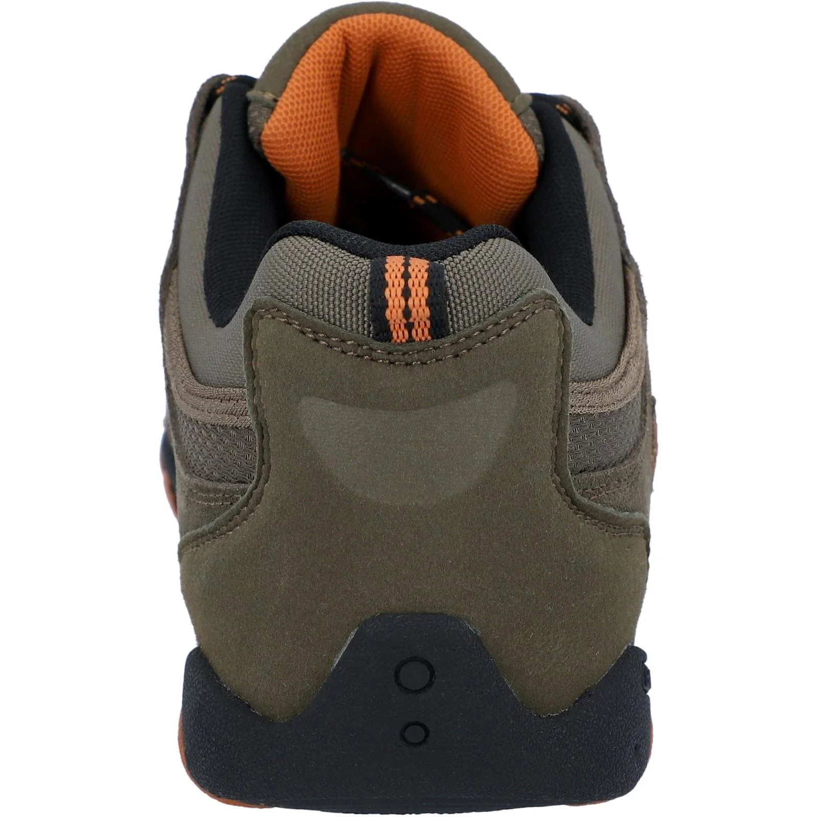 Hi-Tec Mens Quadra II Shoes Taupe/Burnt Orange - Image 5