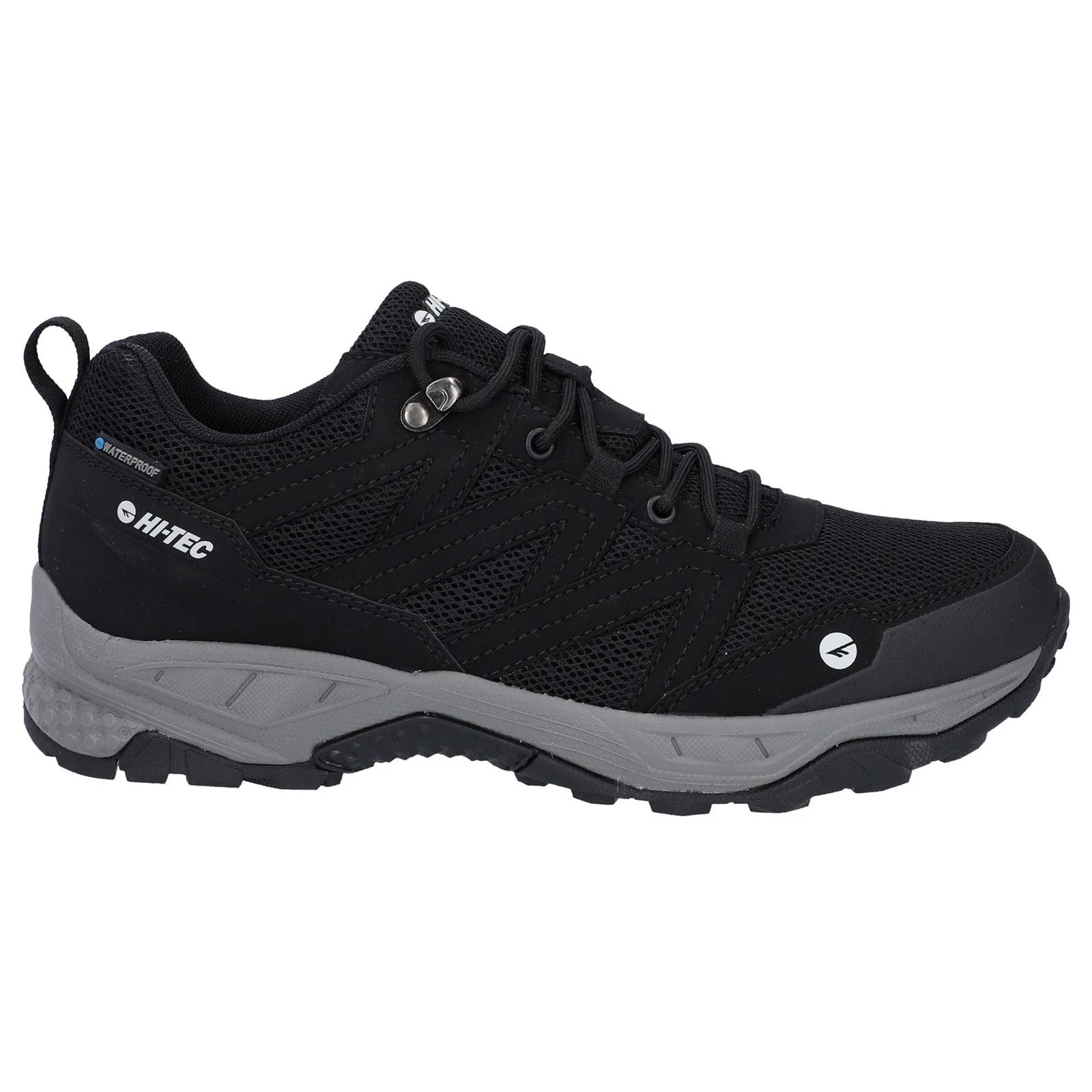 Hi-Tec Mens Saunter WP Hiking Boots Black