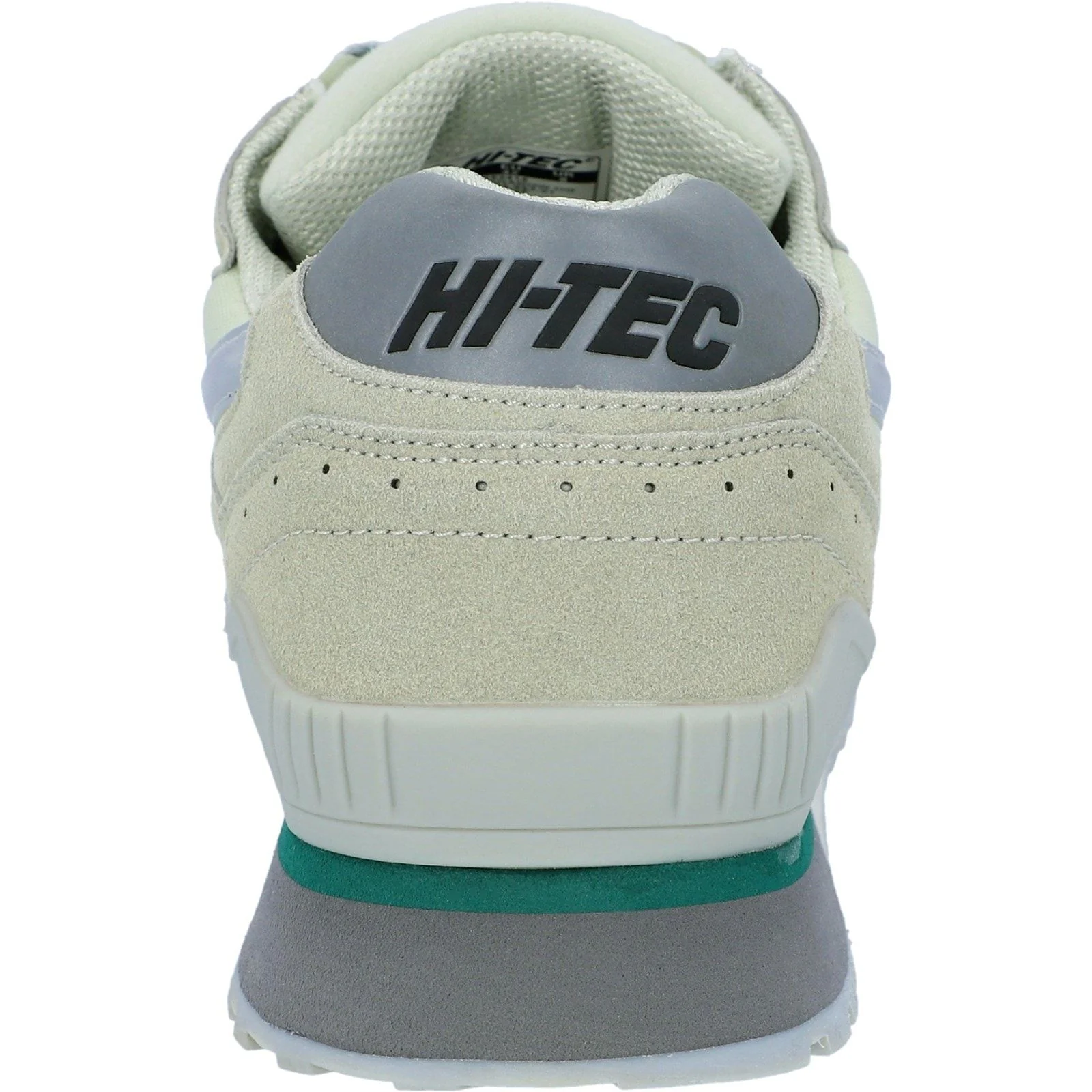 Hi-Tec Mens Silver Shadow OG Trainer Silver/Grey/Green - Image 4