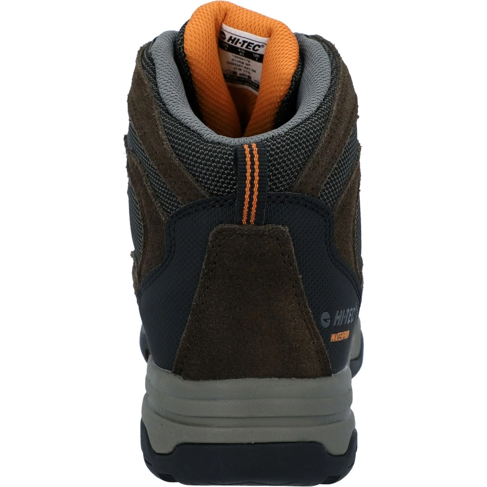 Hi-Tec Mens Storm Boots Dark Chocolate - Image 5