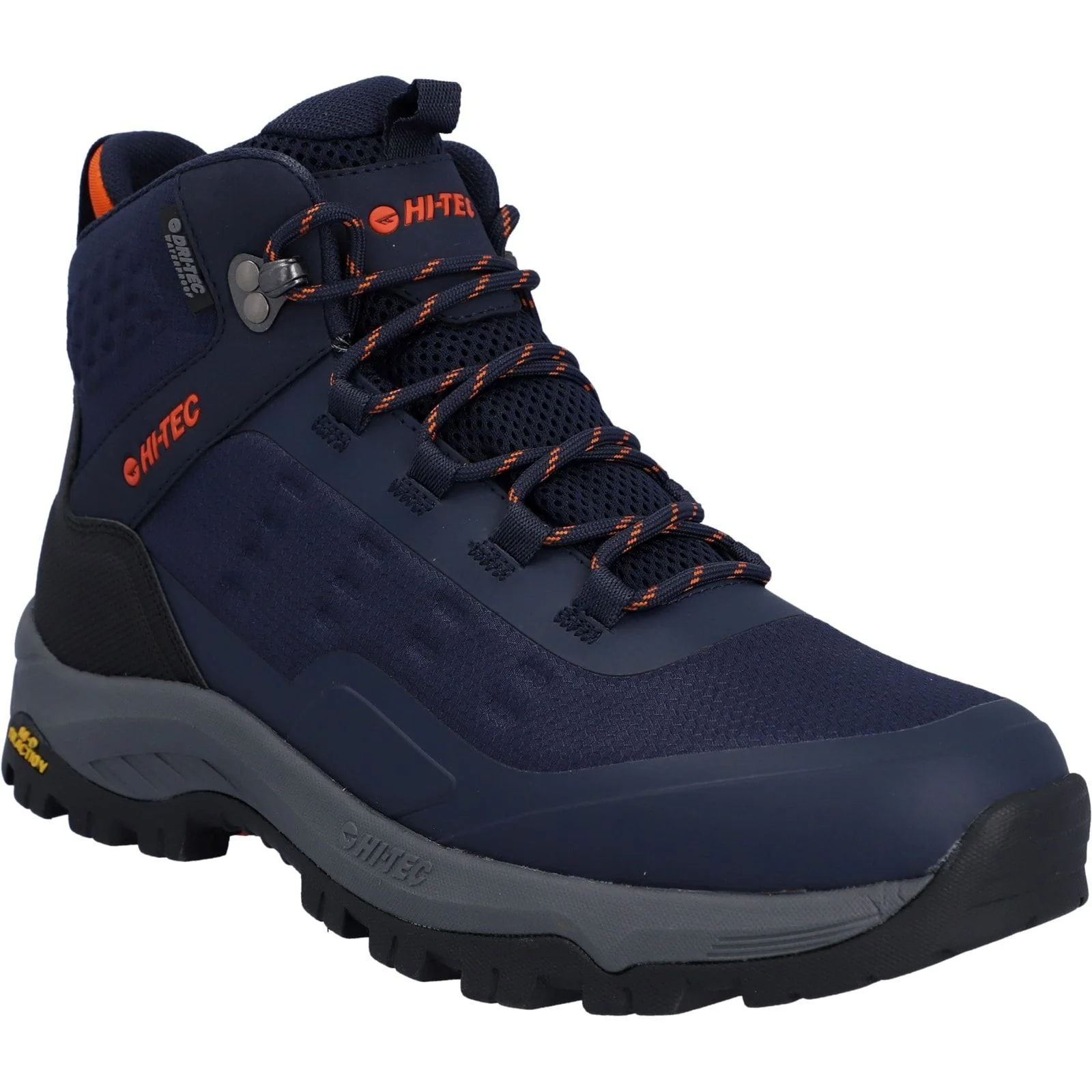Hi-Tec Mens Storm Expedition Sport Boots Navy/Orange - Image 6