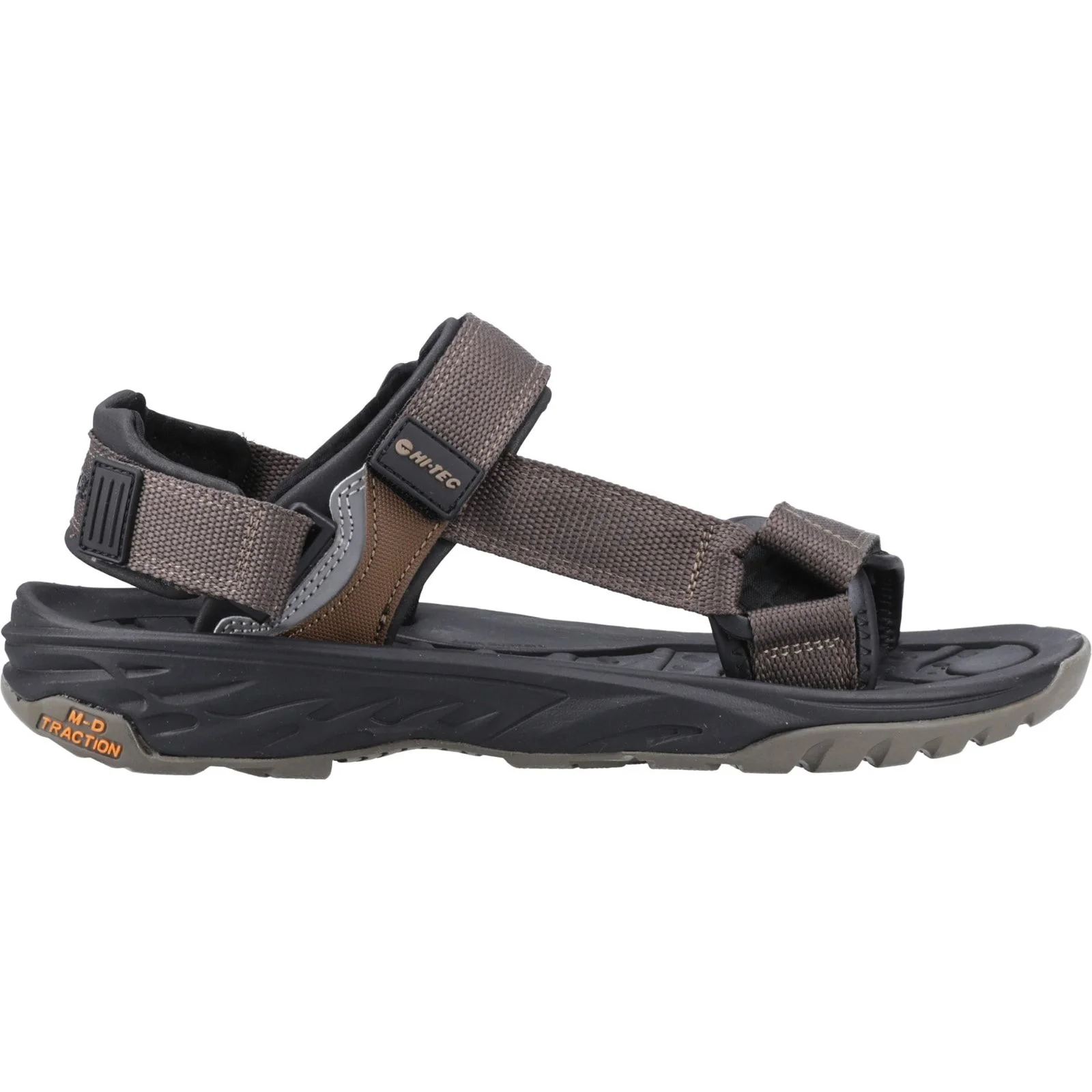 Hi-Tec Mens Ula Raft Sandal Desert/Black