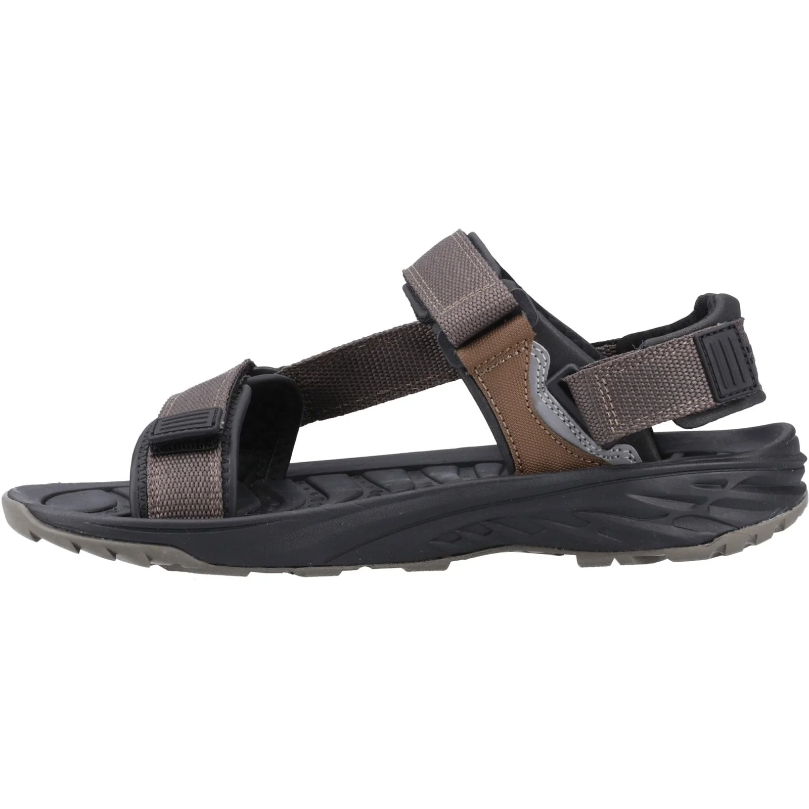 Hi-Tec Mens Ula Raft Sandal Desert/Black - Image 2