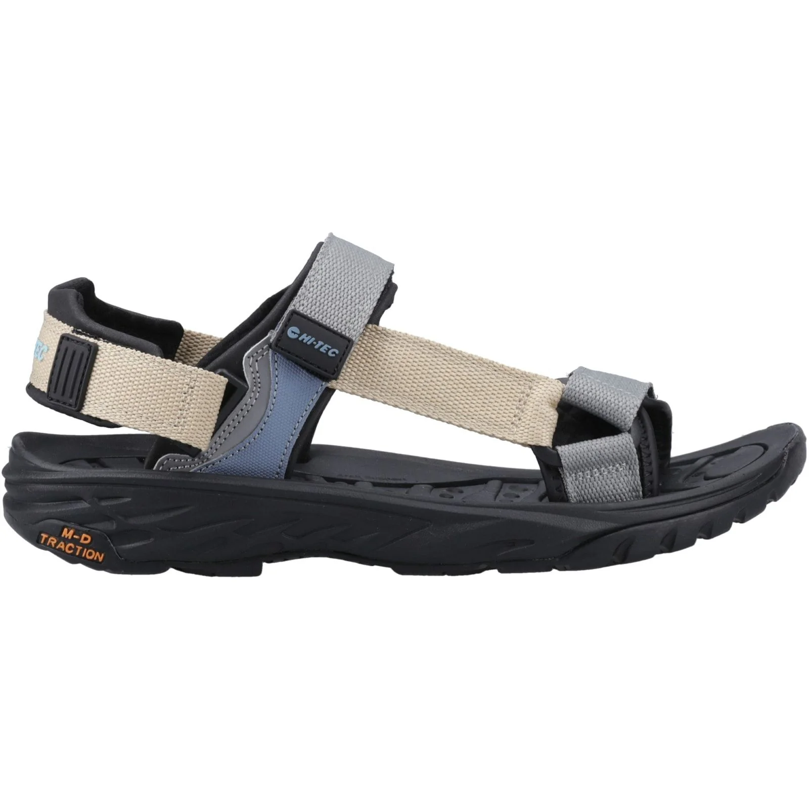 Hi-Tec Mens Ula Raft Sandal Midnight/Citadel