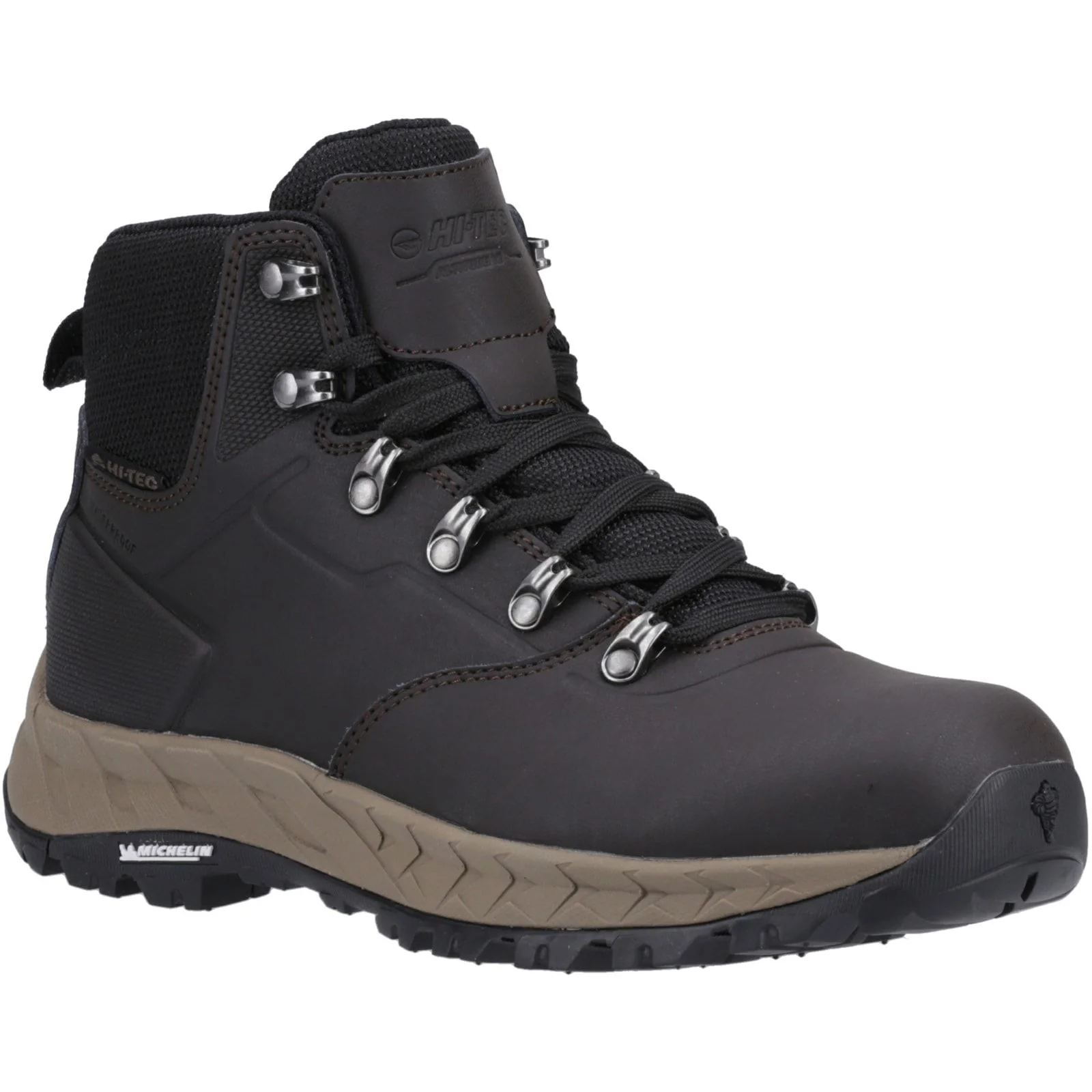 Hi-Tec Womens Altitude VII WP Hiking Boots Chocolate - Image 6