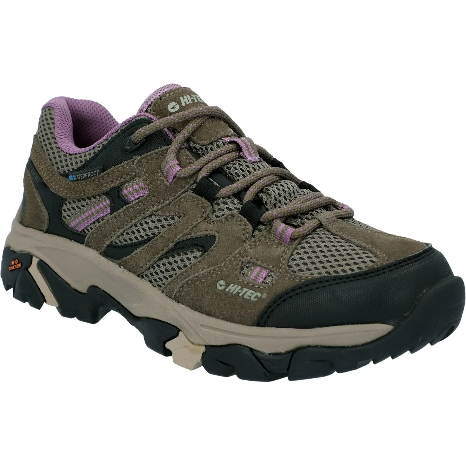 Hi-Tec Womens Apex Lite Low Hikers Taupe - Image 6