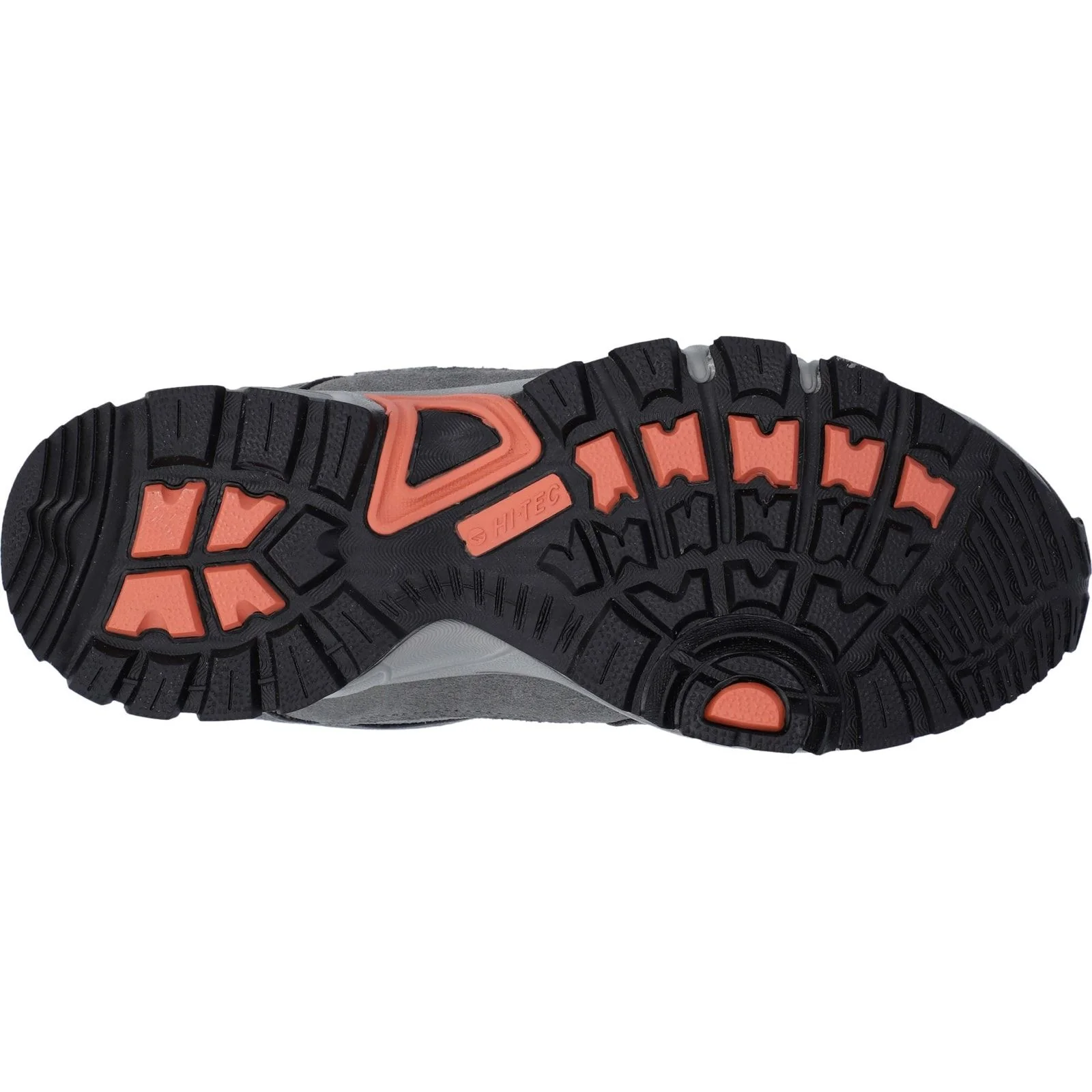 Hi-Tec Womens Auckland Lite Shoes Steel/Coral/Cool Grey - Image 3