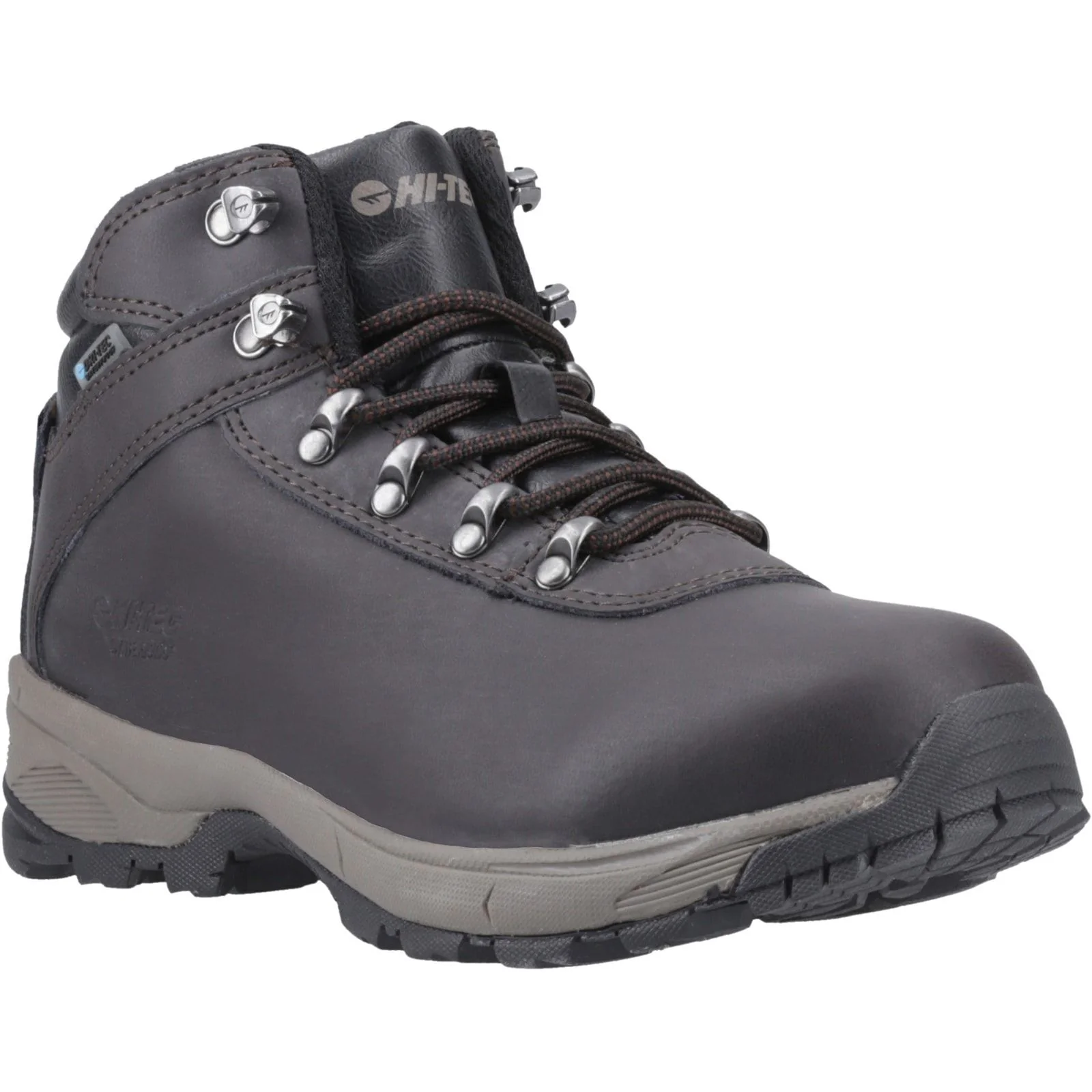 Hi-Tec Womens Eurotrek Lite Waterproof Walking Boots Dark Chocolate