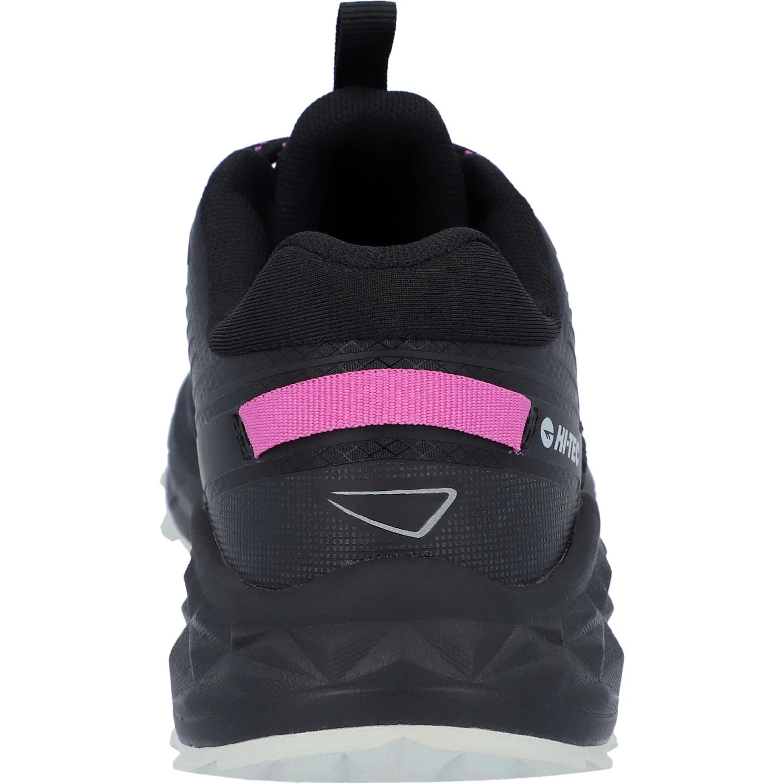 Hi-Tec Womens Fuse Trail Low Trainers Black/Cool Grey/Cyclamen - Image 5