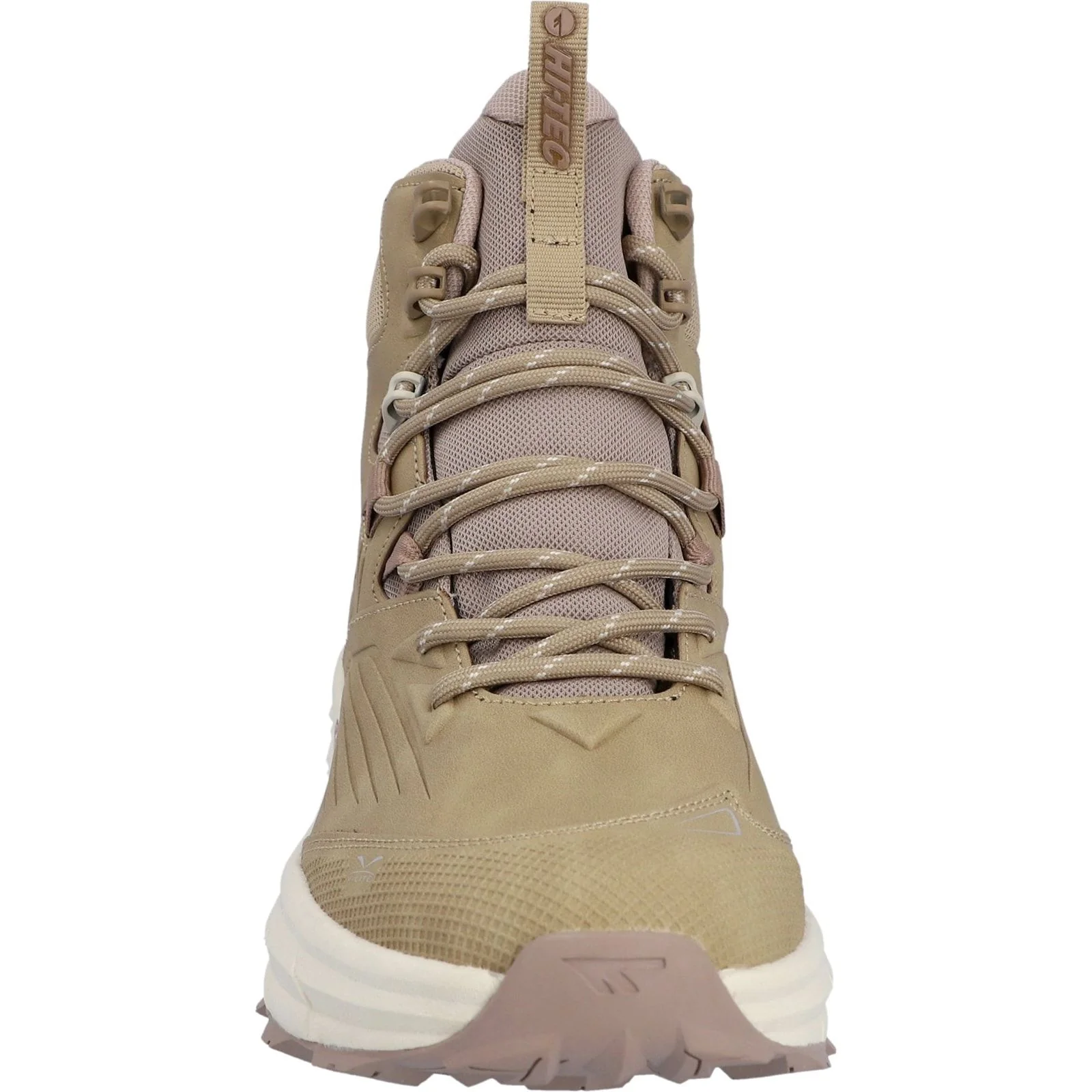 Hi-Tec Womens Fuse Trek Mid Hiking Boots Taupe/Whitecap Grey/Warm Taupe - Image 5
