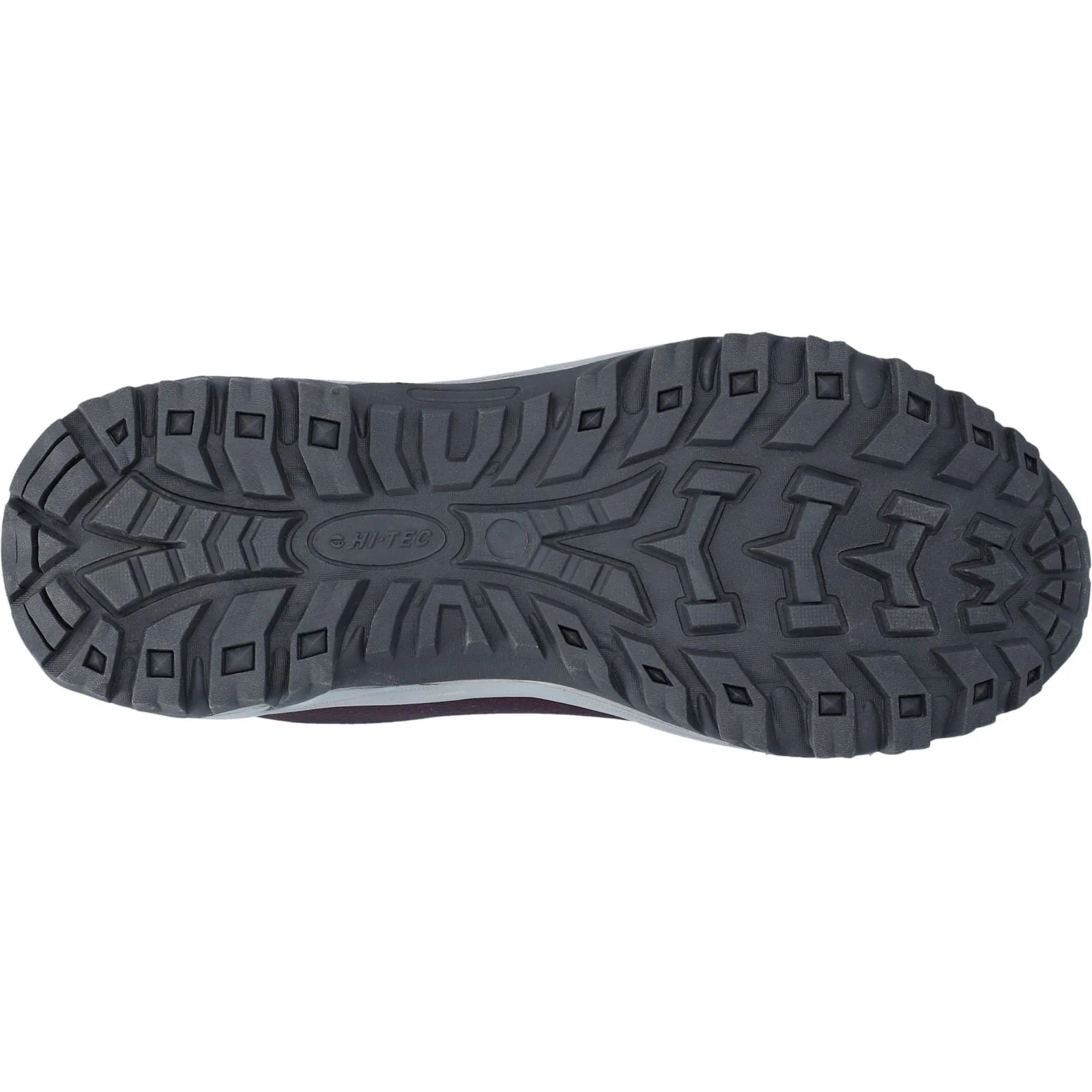 Hi-Tec Womens JAGUAR WOMENS WP Trail Shoe Cherry/Moonstone - Image 3