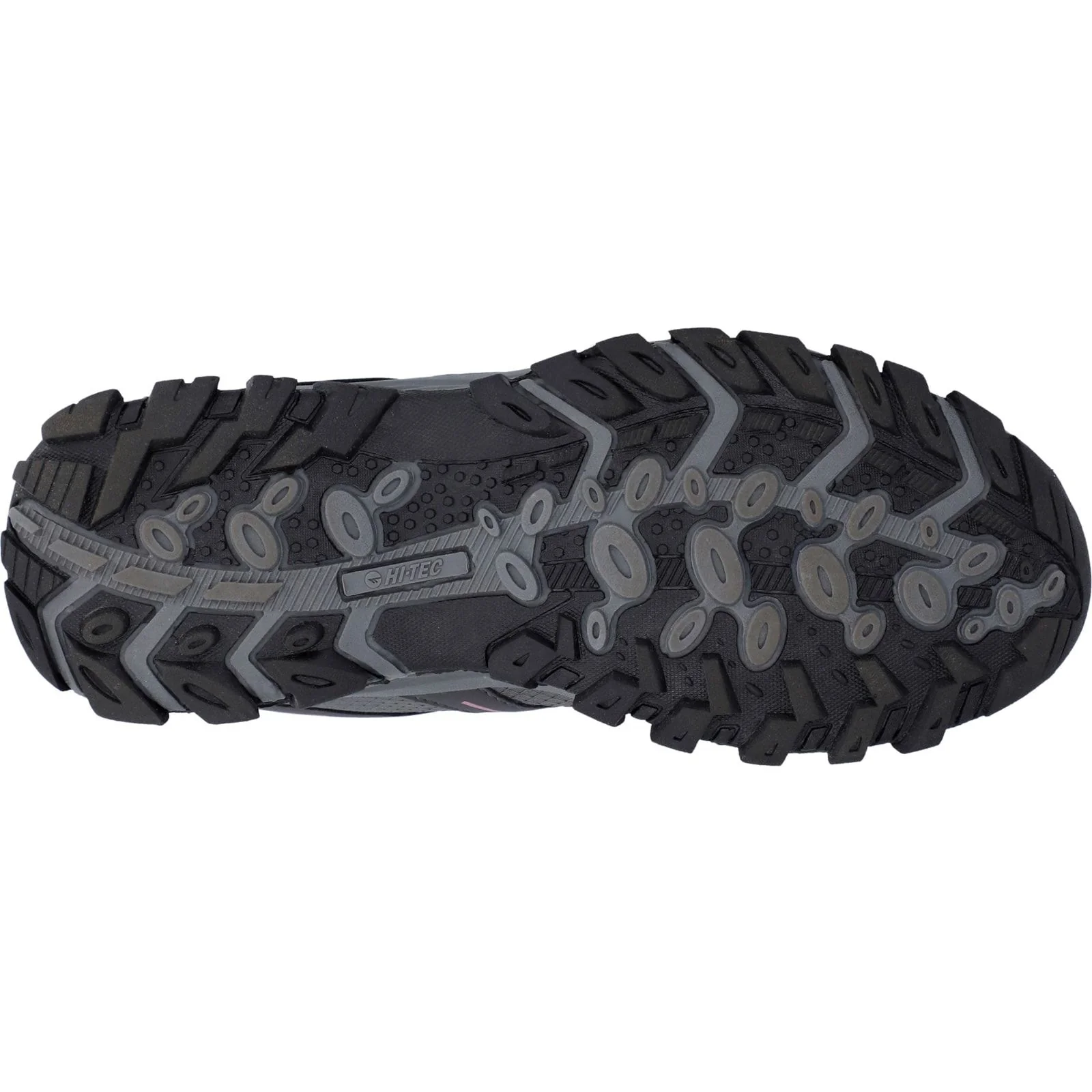 Hi-Tec Womens Maine Shoes Steel Grey Charcoal - Image 3