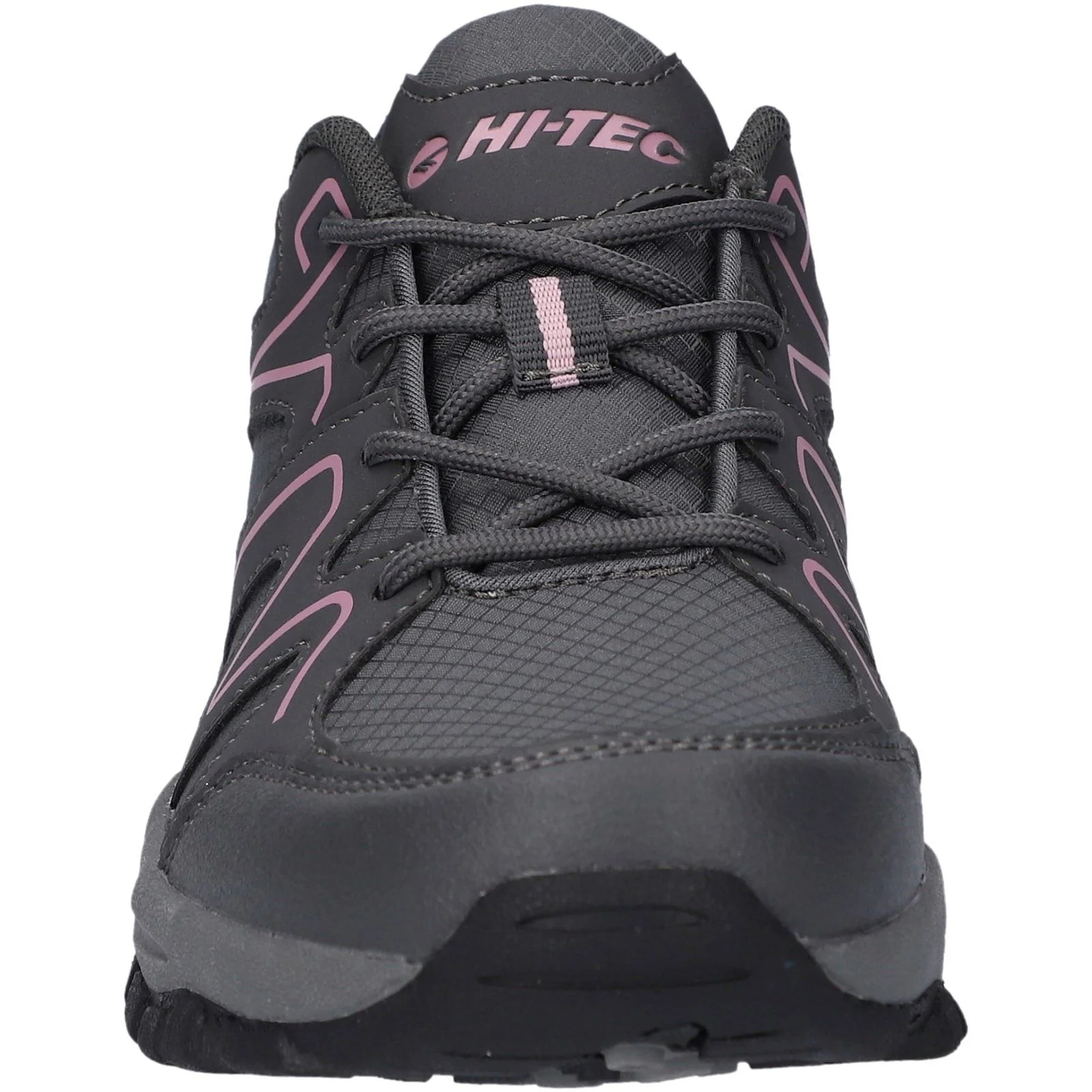Hi-Tec Womens Maine Shoes Steel Grey Charcoal - Image 5