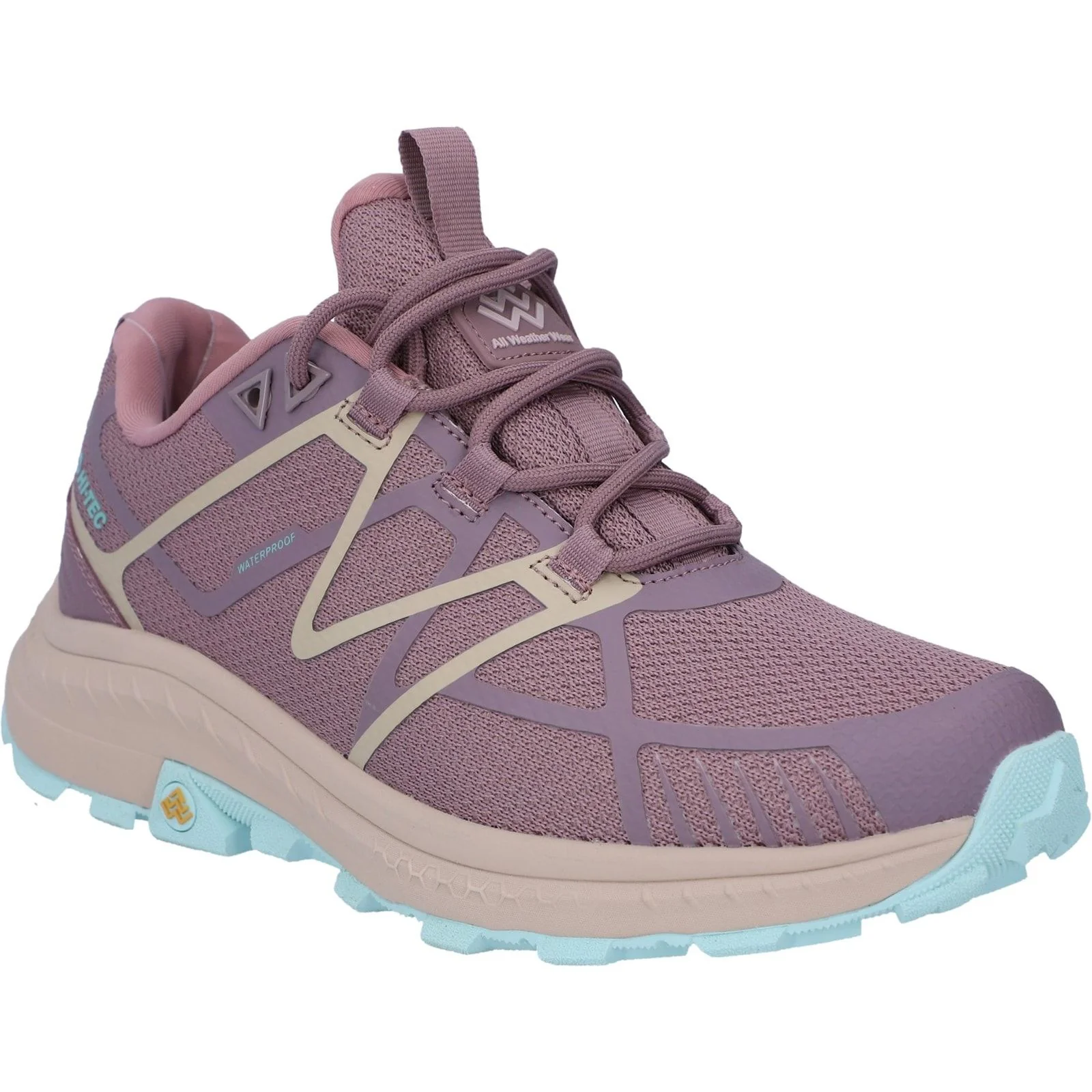 Hi-Tec Womens Mauna Hiker Toadstool/Sepia Rose - Image 4