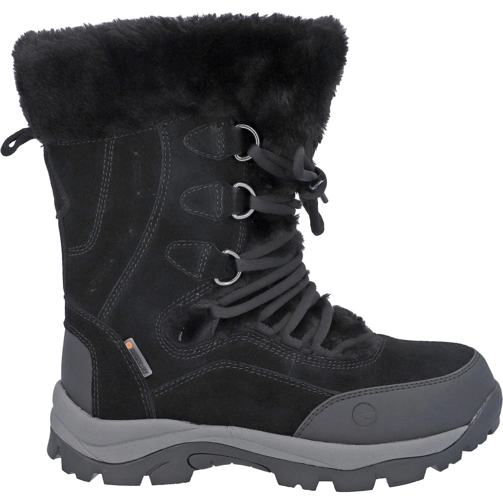 Hi-Tec Womens Mortiz 200 Hiking Boots Black