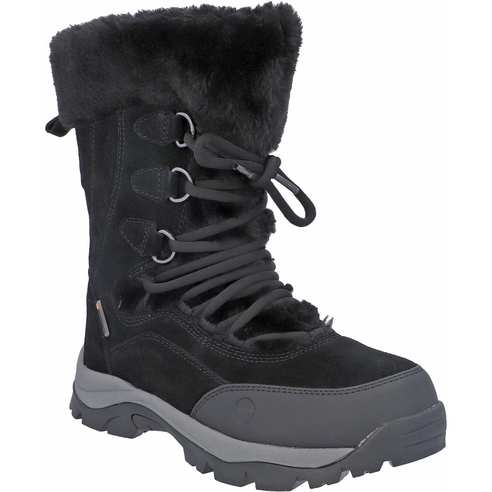 Hi-Tec Womens Mortiz 200 Hiking Boots Black - Image 6