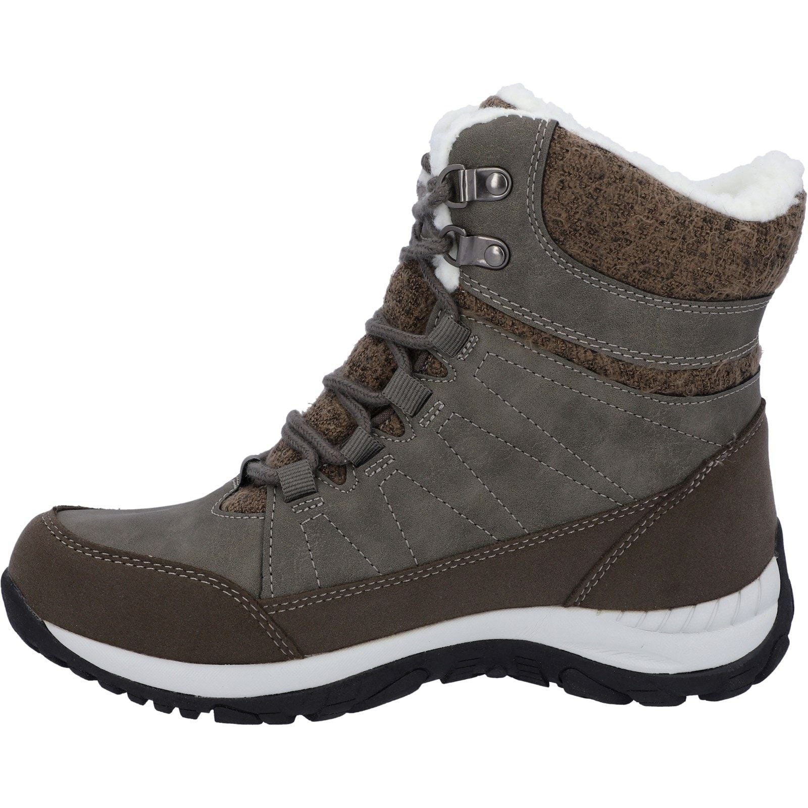 Hi-Tec Womens Riva Mid Boots Beige - Image 2