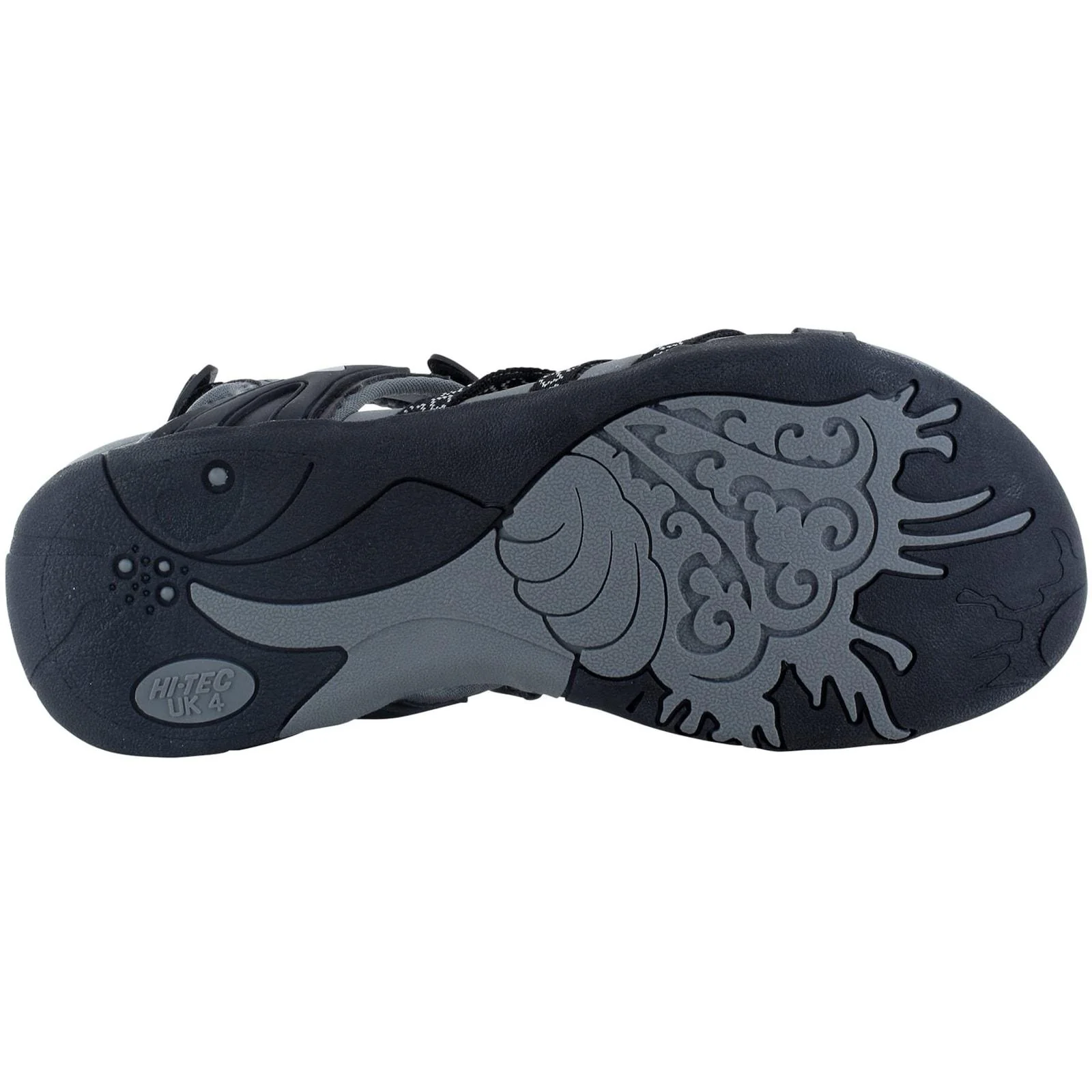 Hi-Tec Womens Savanna II Sandal Black/Charcoal - Image 4