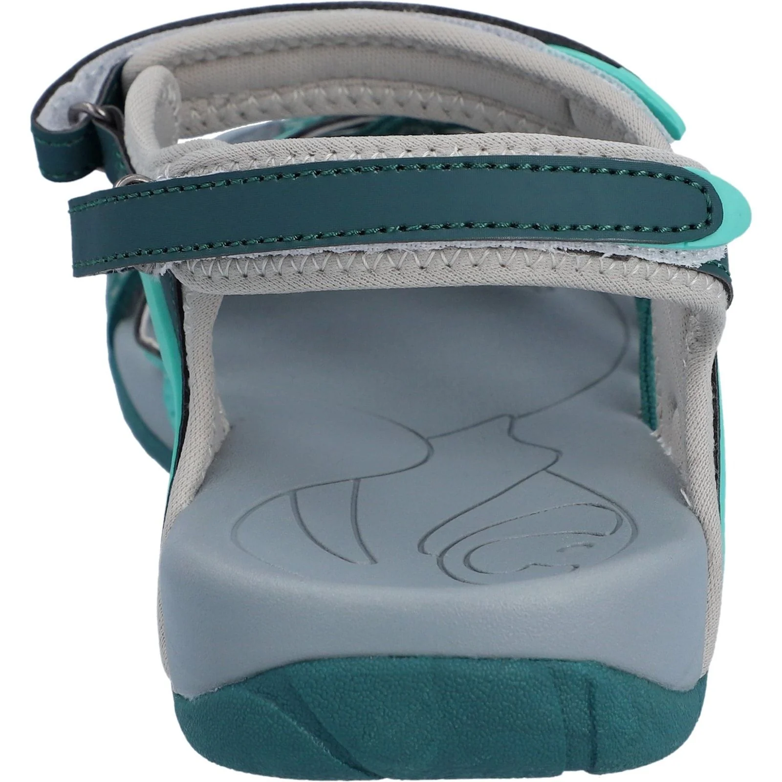 Hi-Tec Womens Savanna II Sandal Dark Moss/Aquatic Wave - Image 4
