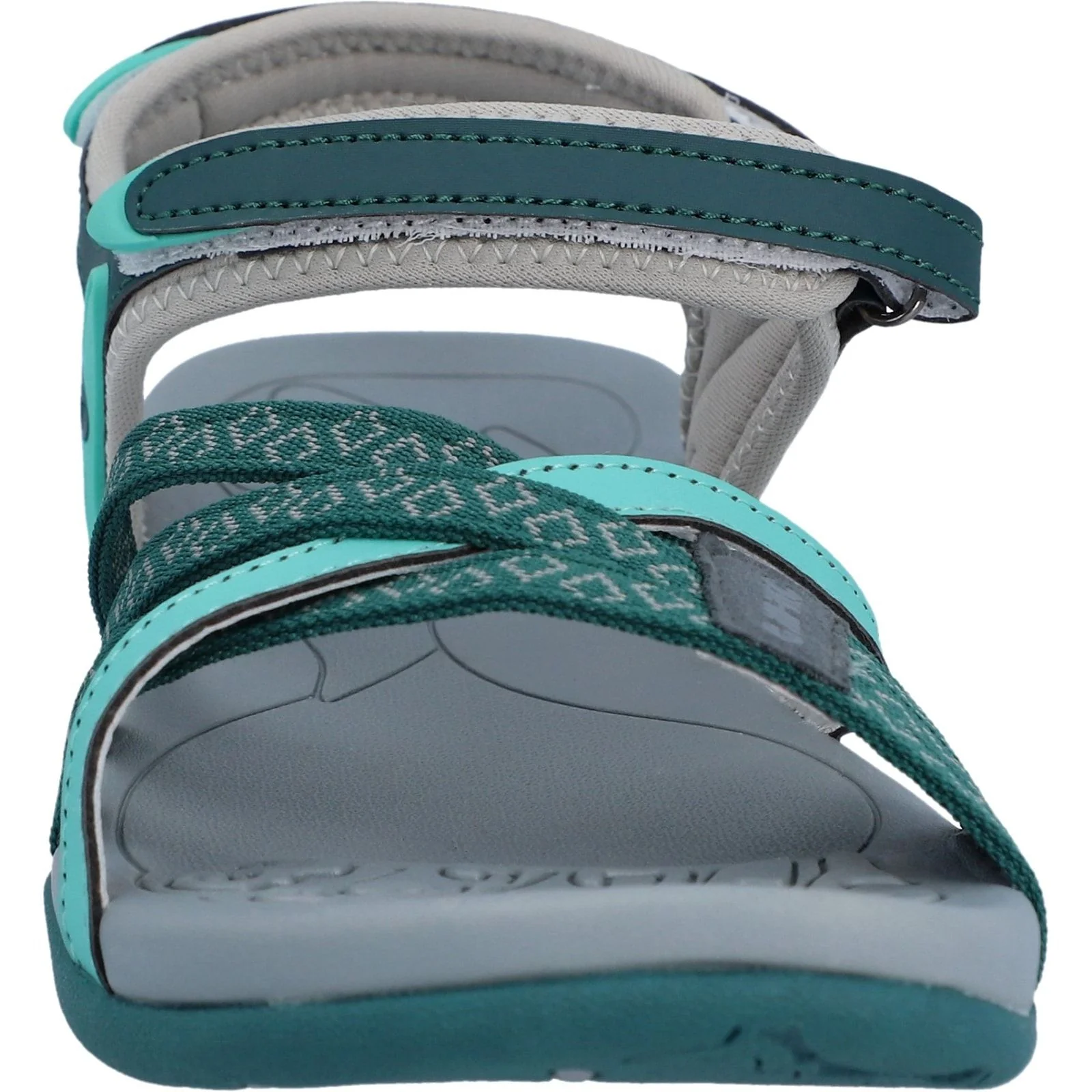 Hi-Tec Womens Savanna II Sandal Dark Moss/Aquatic Wave - Image 5