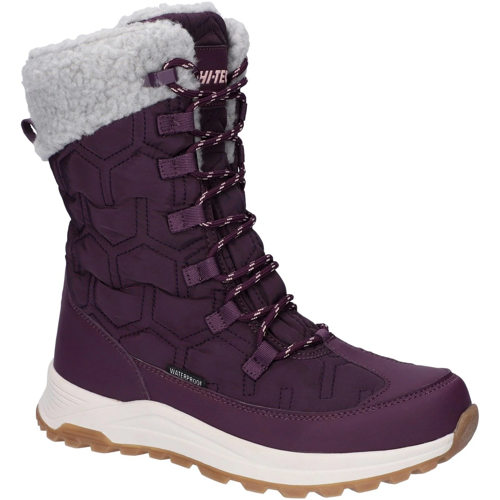 Hi-Tec Womens Sophia Boot Italian Plum/Sepia Rose - Image 6