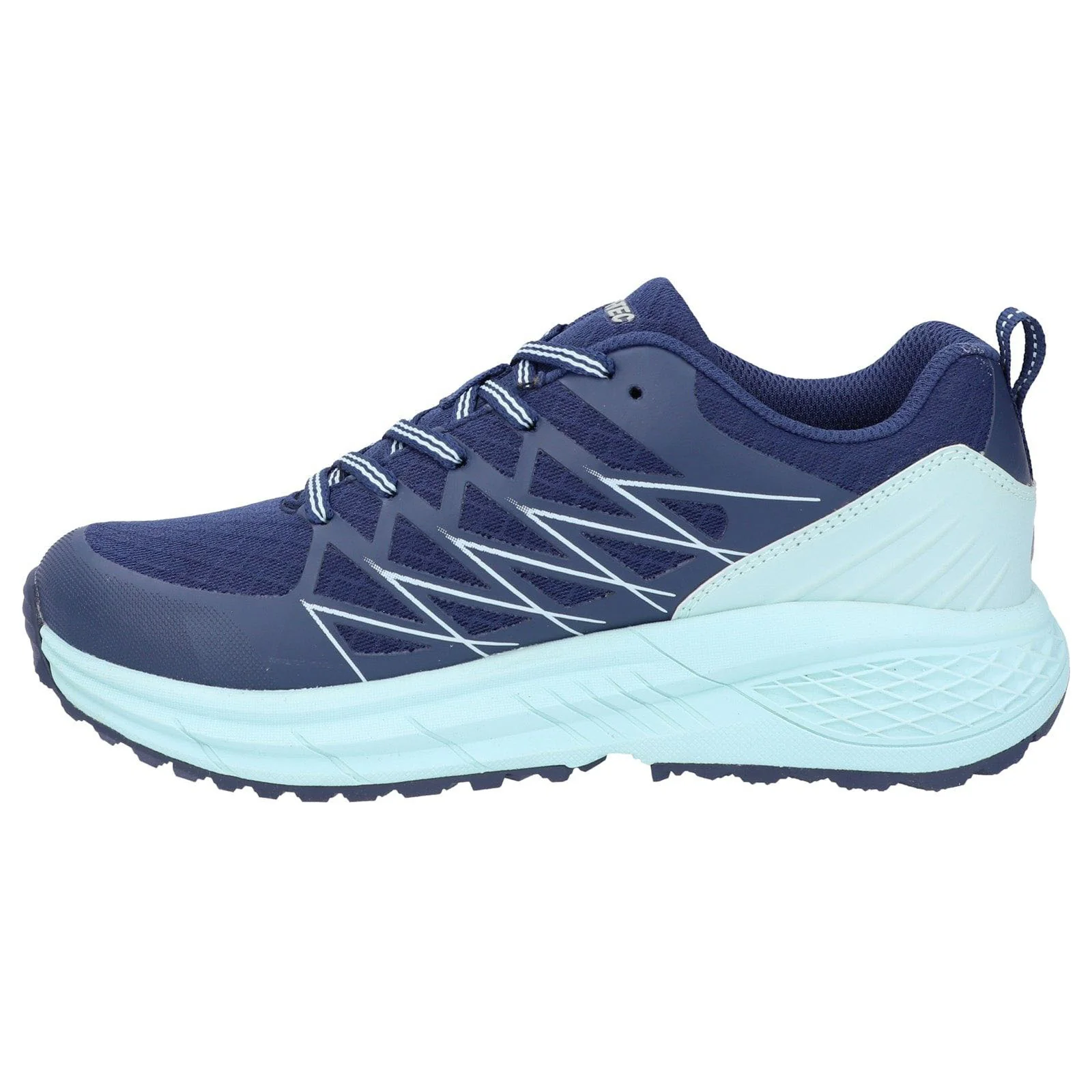 Hi-Tec Womens Trail Destroyer Trainers Midnight Blue/Surf Spray - Image 2