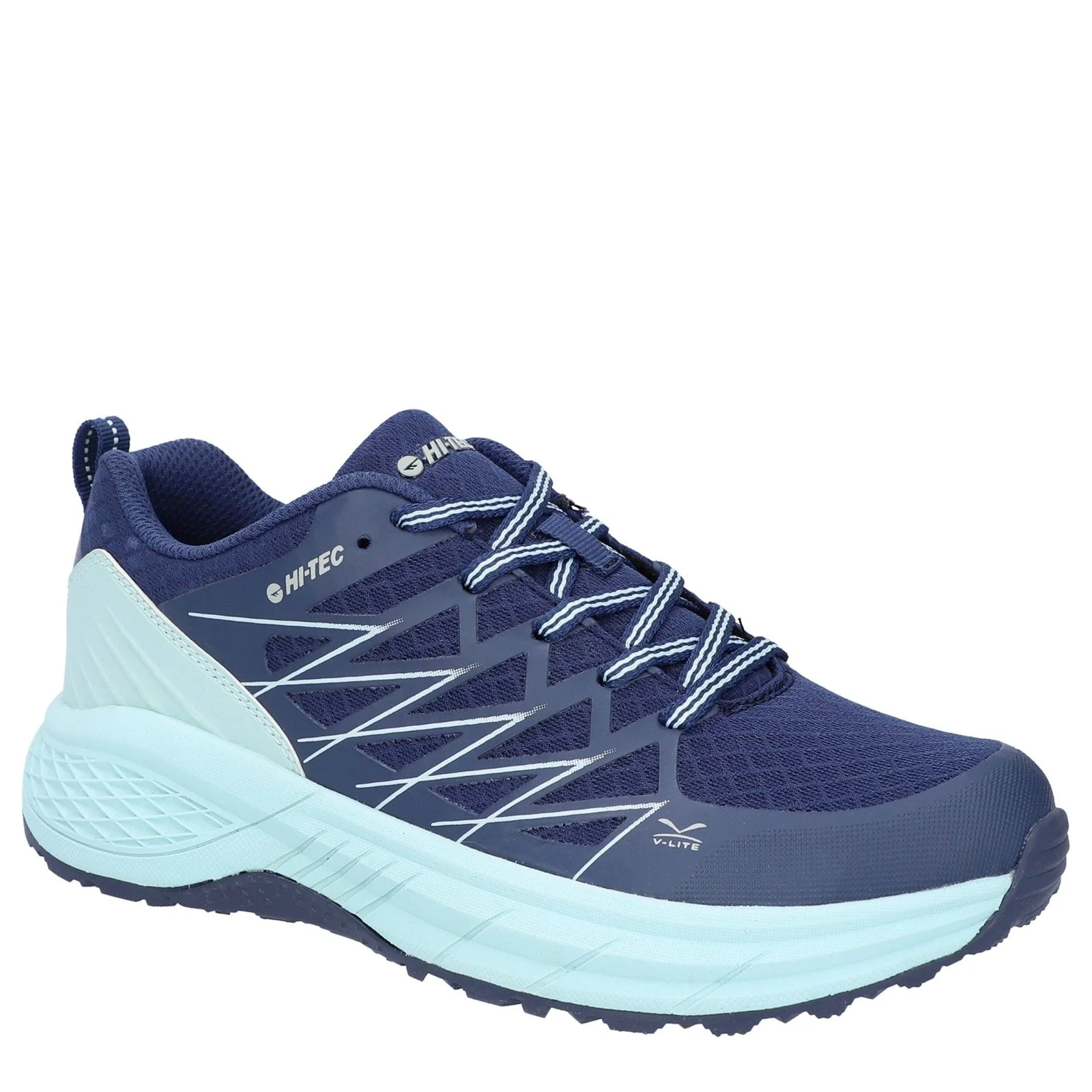 Hi-Tec Womens Trail Destroyer Trainers Midnight Blue/Surf Spray - Image 6