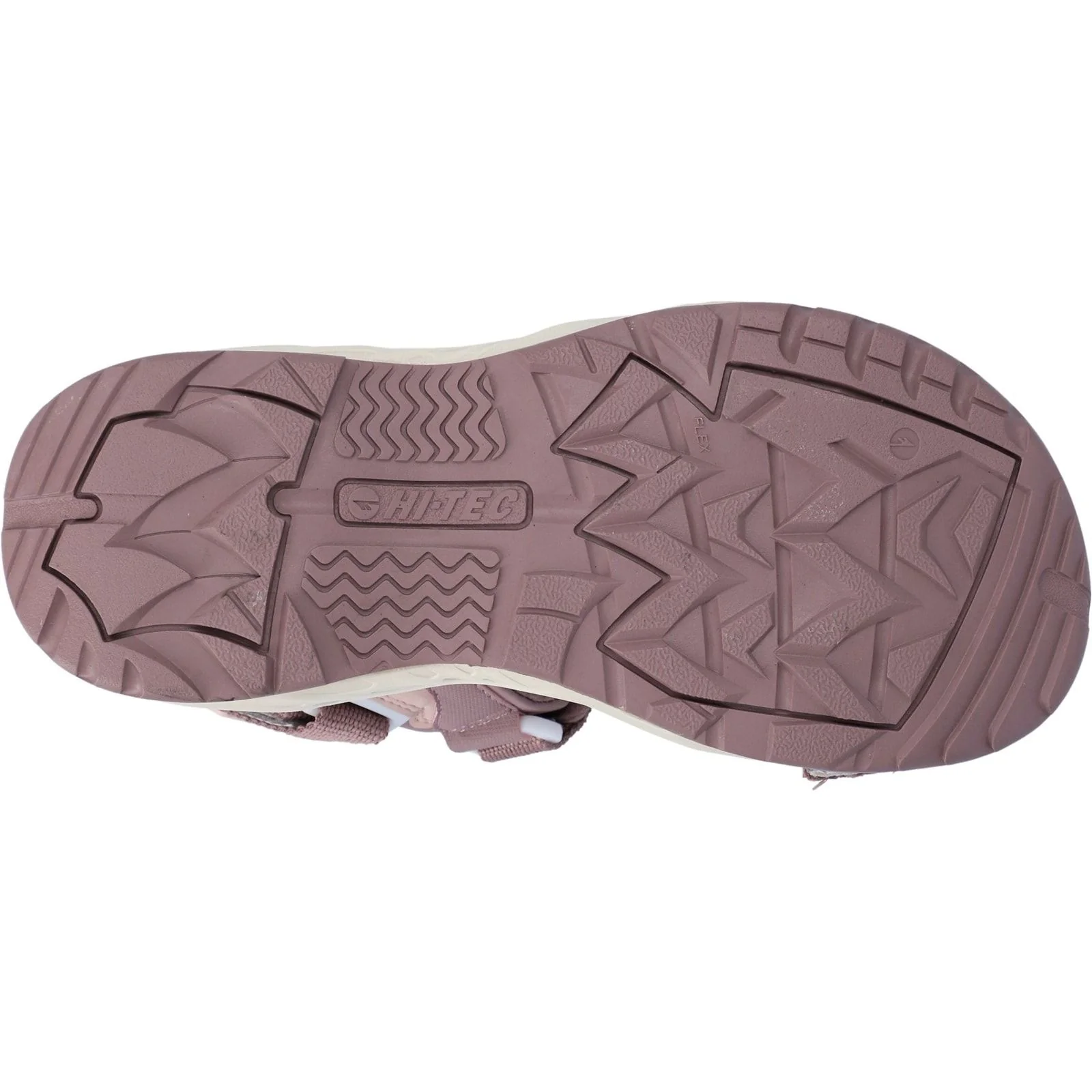 Hi-Tec Womens Ula Raft Sandal Rose/Grey - Image 3