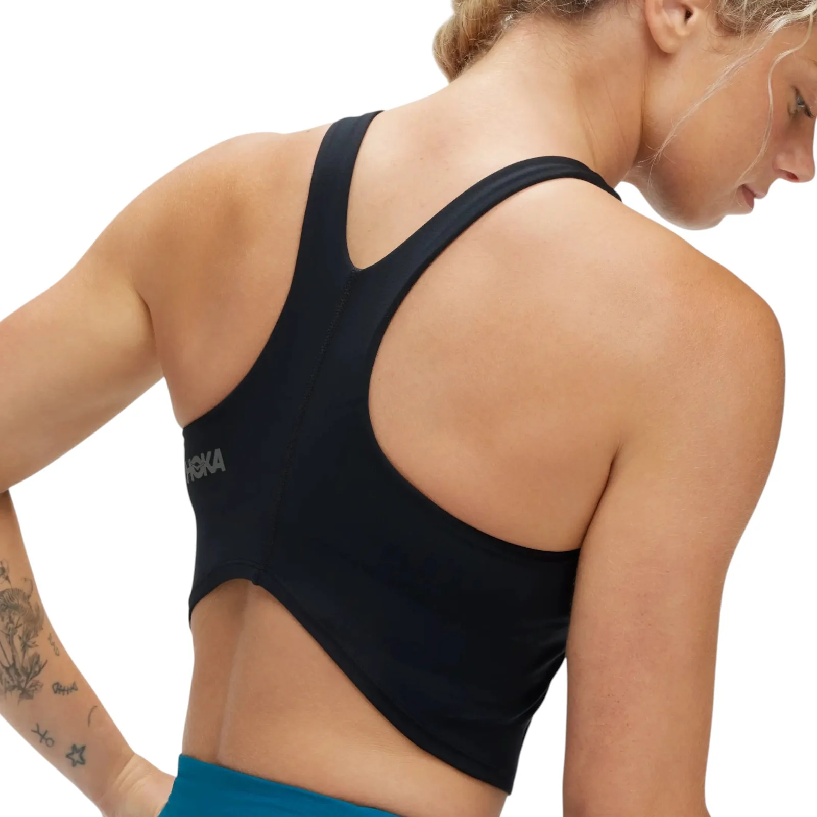 Hoka Elaro Crop Womens Low-Impact Sports Bra - Image 2
