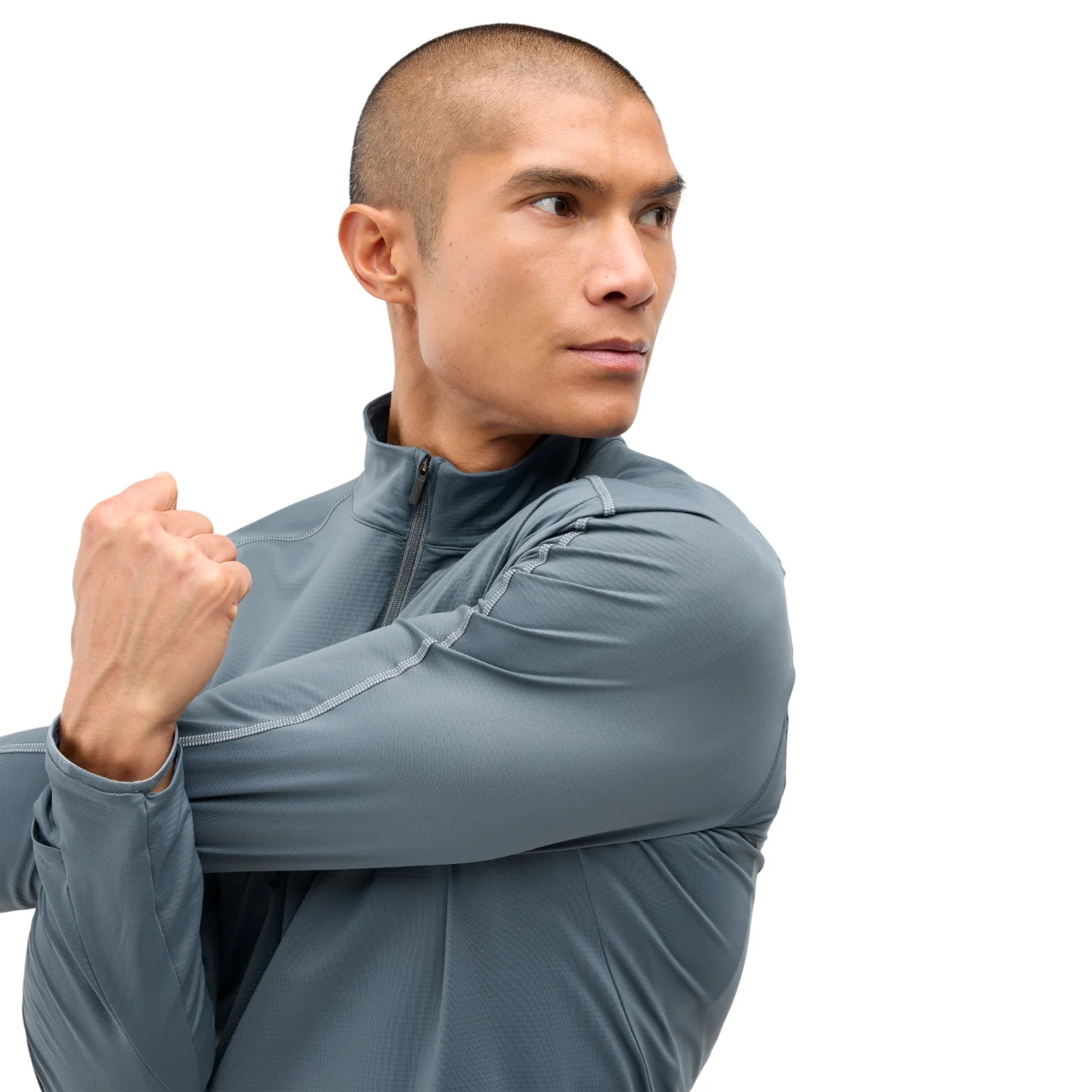 HOKA GLIDETECH Mens Road Running Quarter-Zip - Image 3