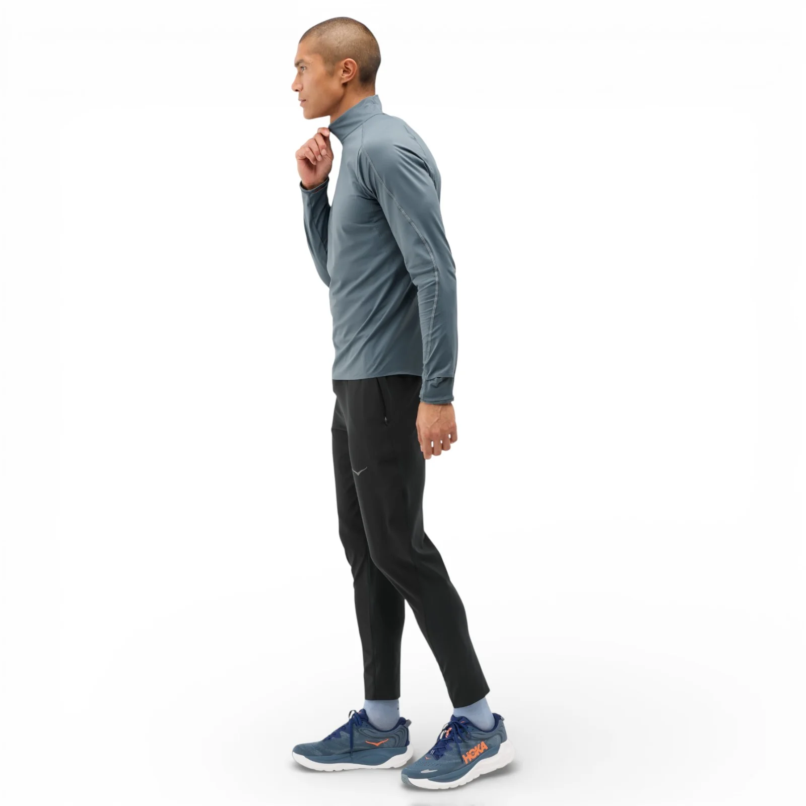 HOKA GLIDETECH Mens Road Running Quarter-Zip - Image 5