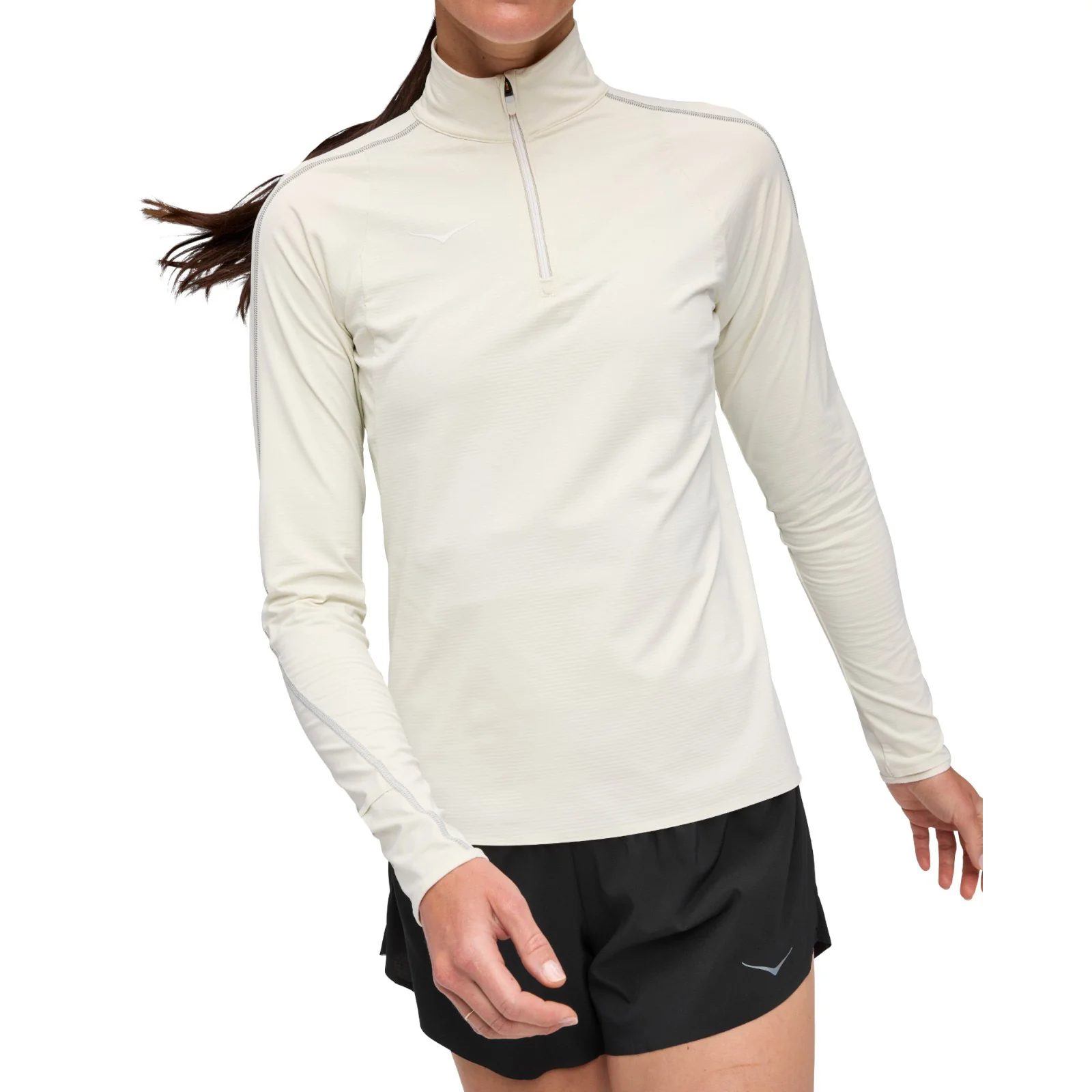 Hoka GlideTech Womens Half Zip Top - Image 4