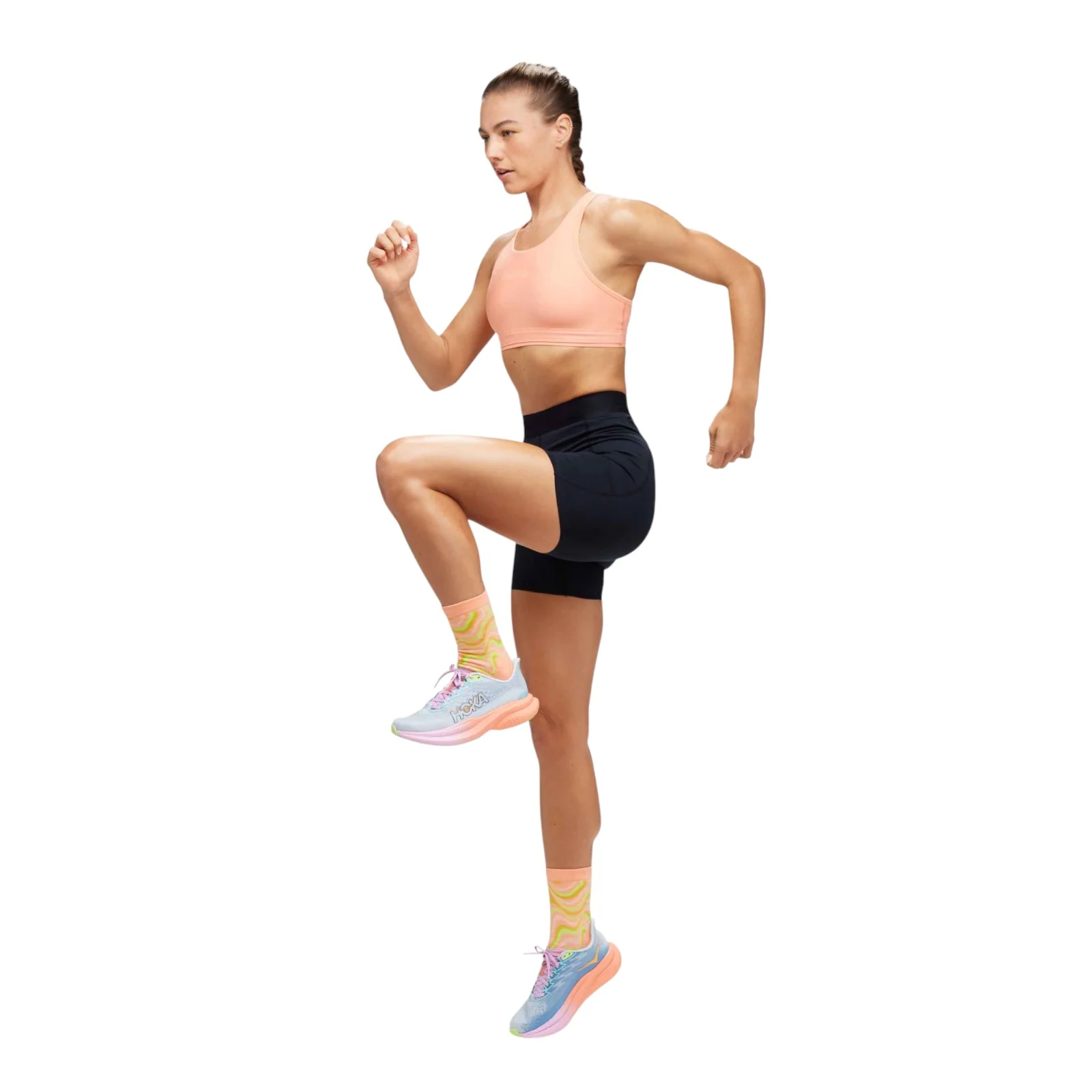 Hoka Novafly 6'' Knit Womens Short - Image 3
