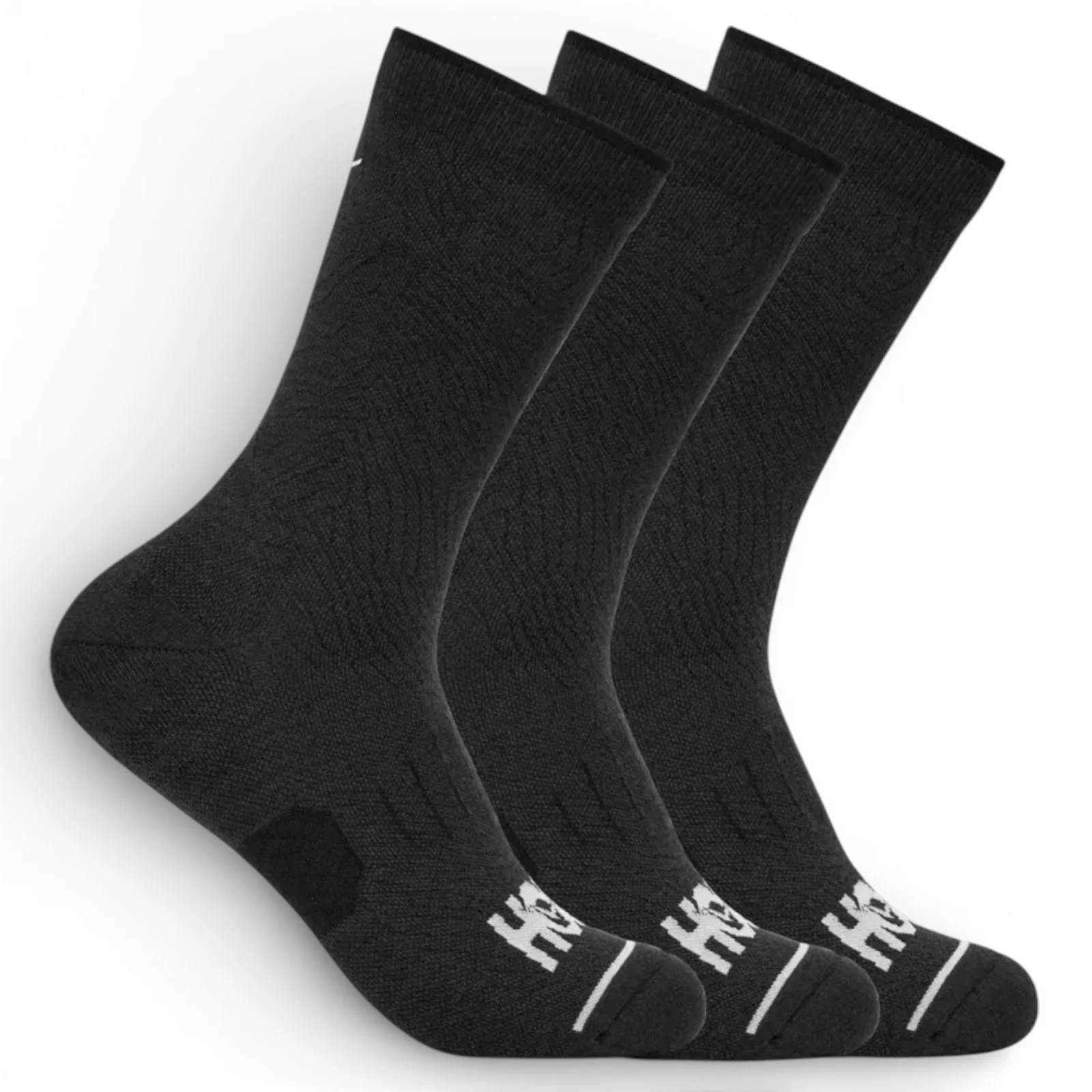 HOKA Crew Run Performance Socks - 3 Pack - Image 2