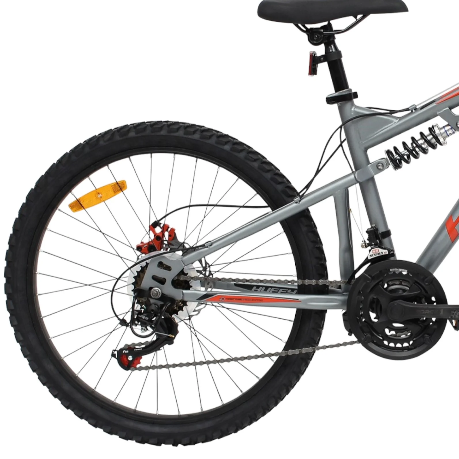 Huffy Marker Full Suspension 24" Wheel Mens Mountain Bike - Image 3