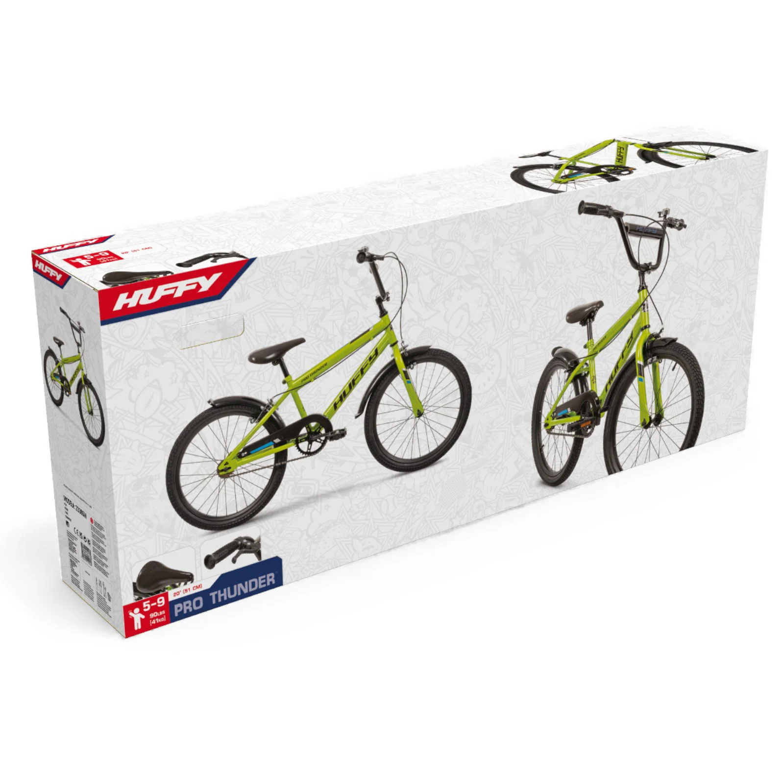 Huffy Pro Thunder 20" Durable Steel Kids Bike - Image 19