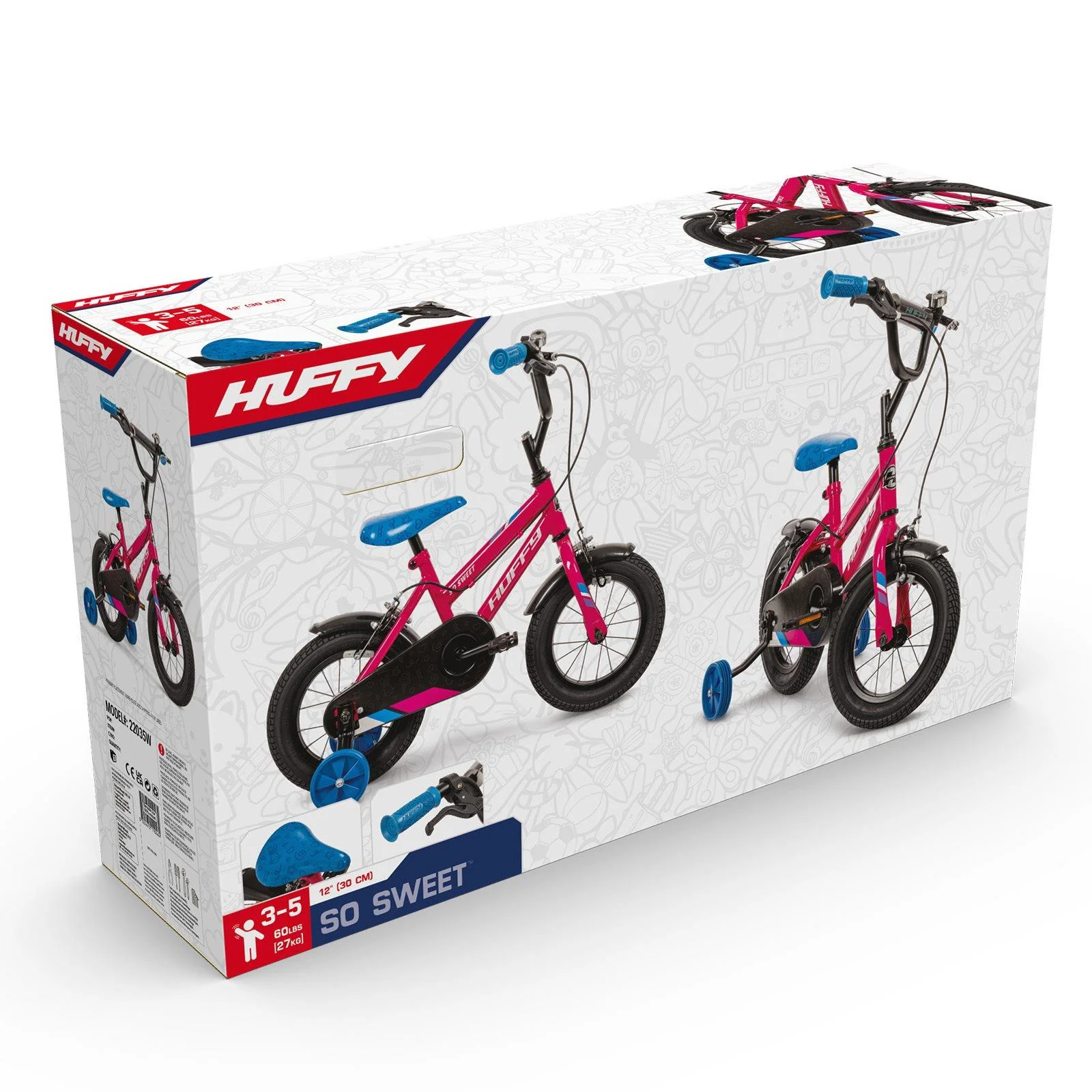Huffy So Sweet 12" Kids Bike - Image 12