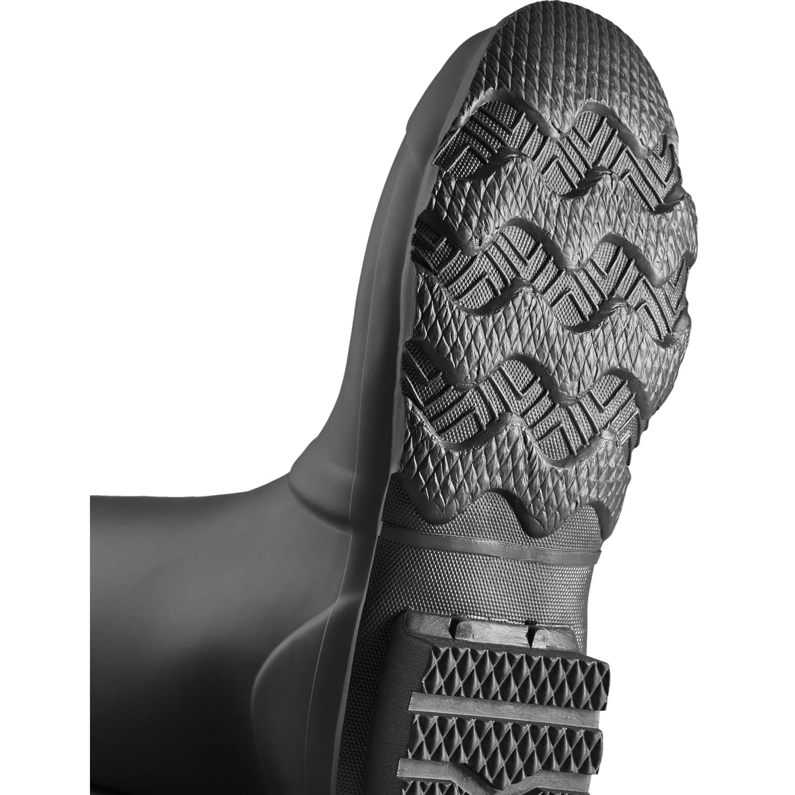 Hunter Unisex Argyll Short Knee Wellington Black - Image 3