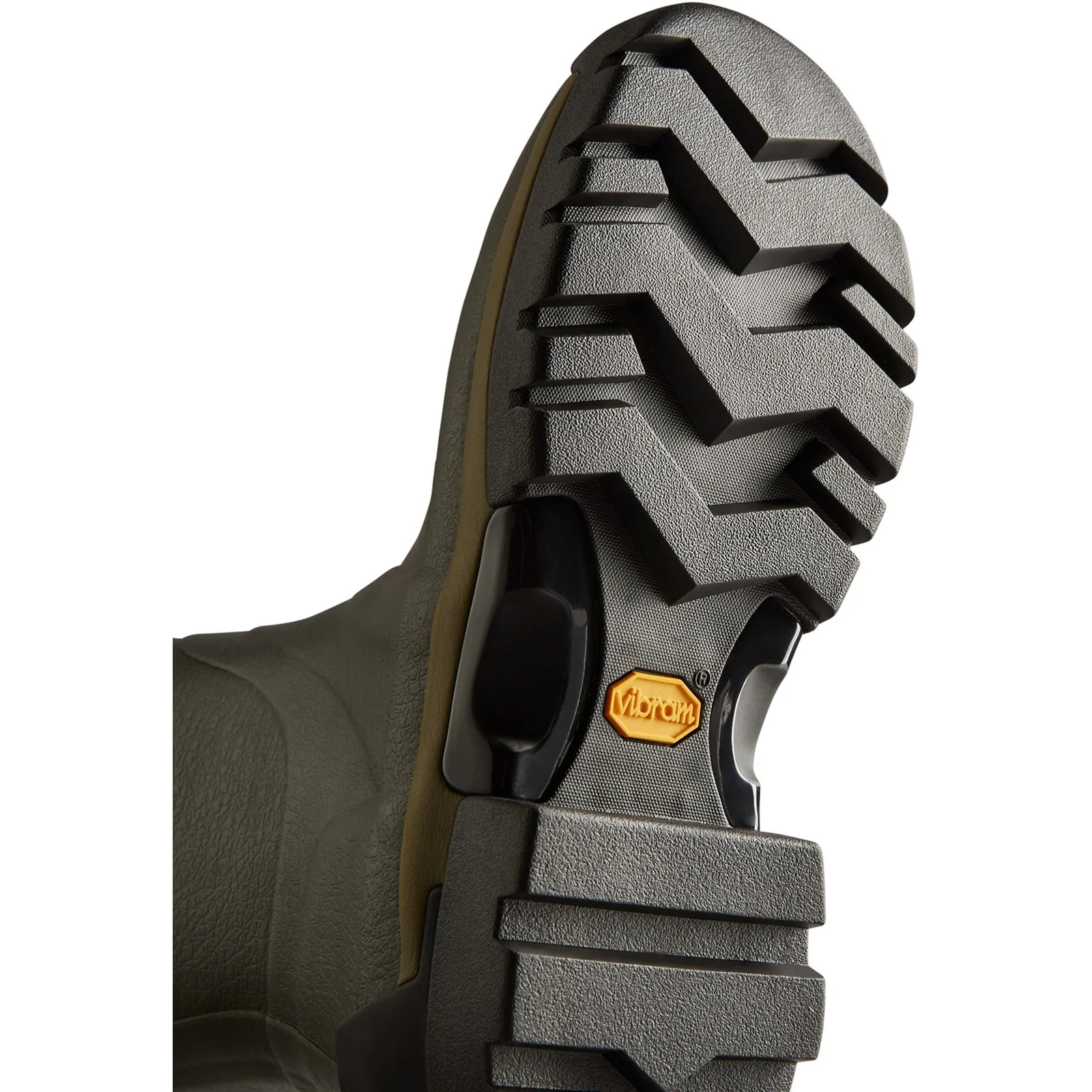 Hunter Womens Balmoral Adjustable Neoprene Lined Wellington Dark Olive - Image 2