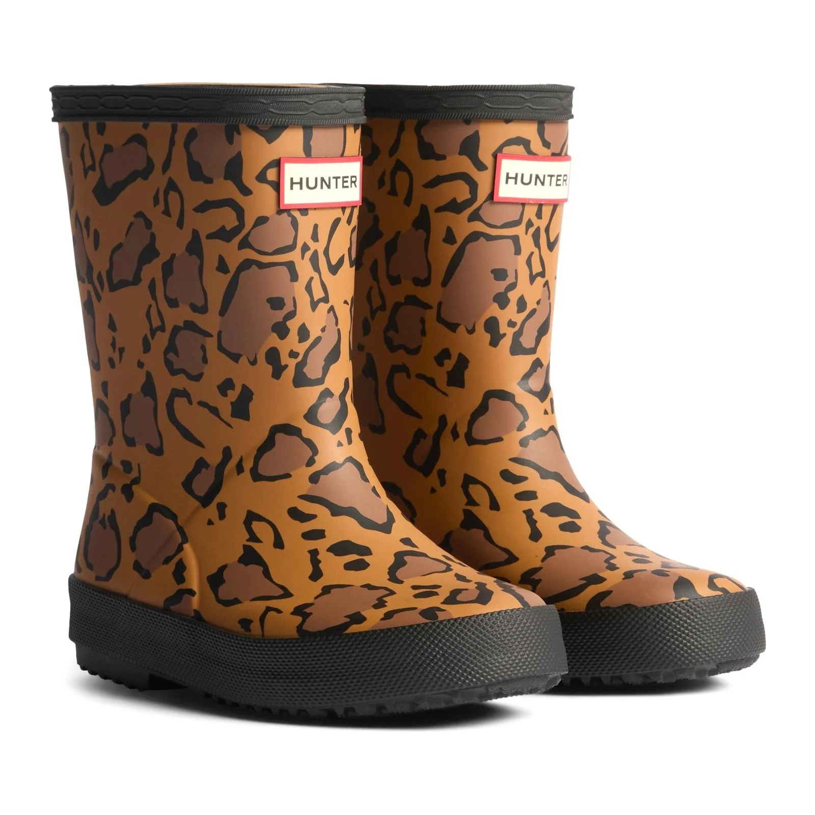 Hunter Infant Kids Kids First Boot Rich Tan/Saddle/Black - Image 4