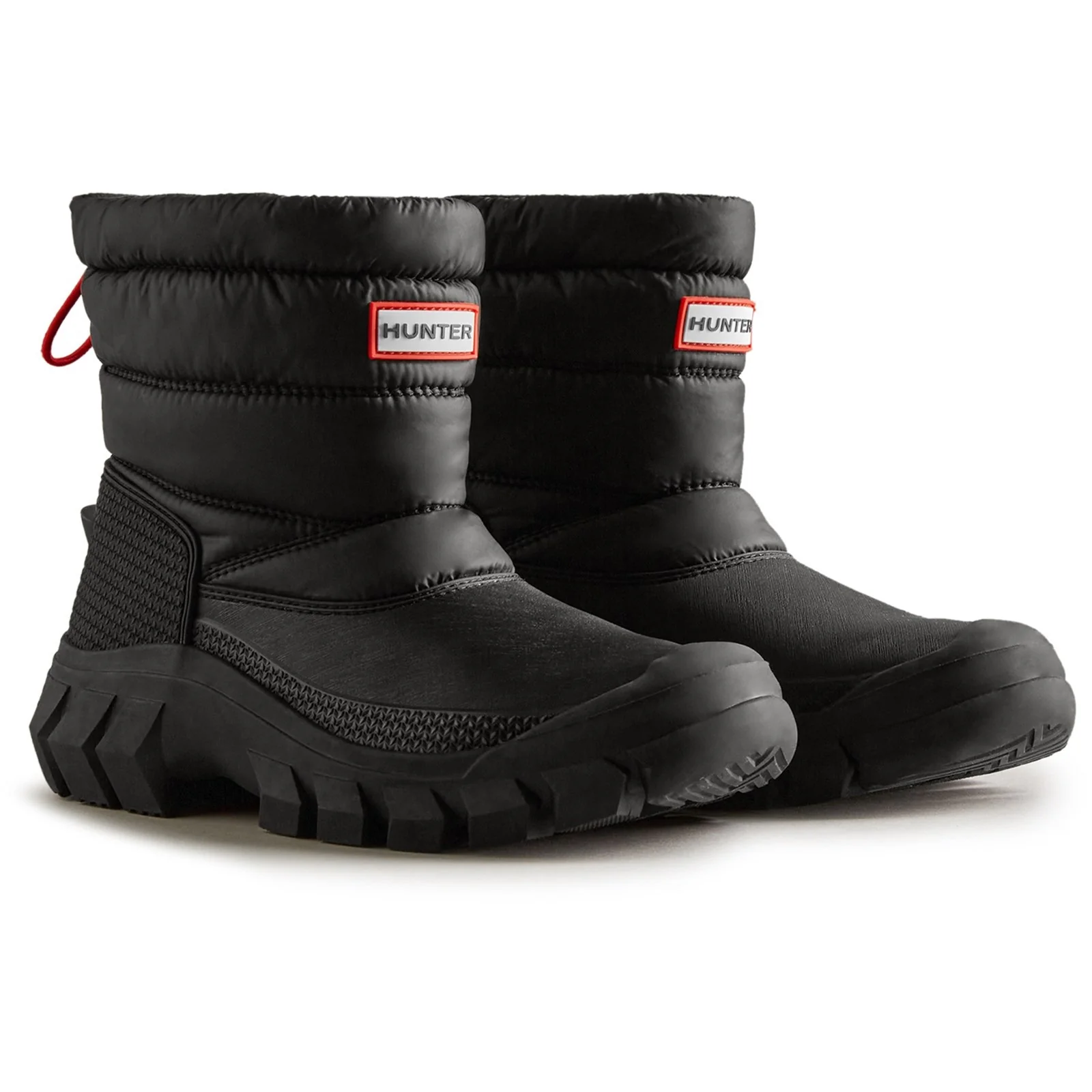 Hunter Womens Intrepid Short Snow Boot Black - Image 4